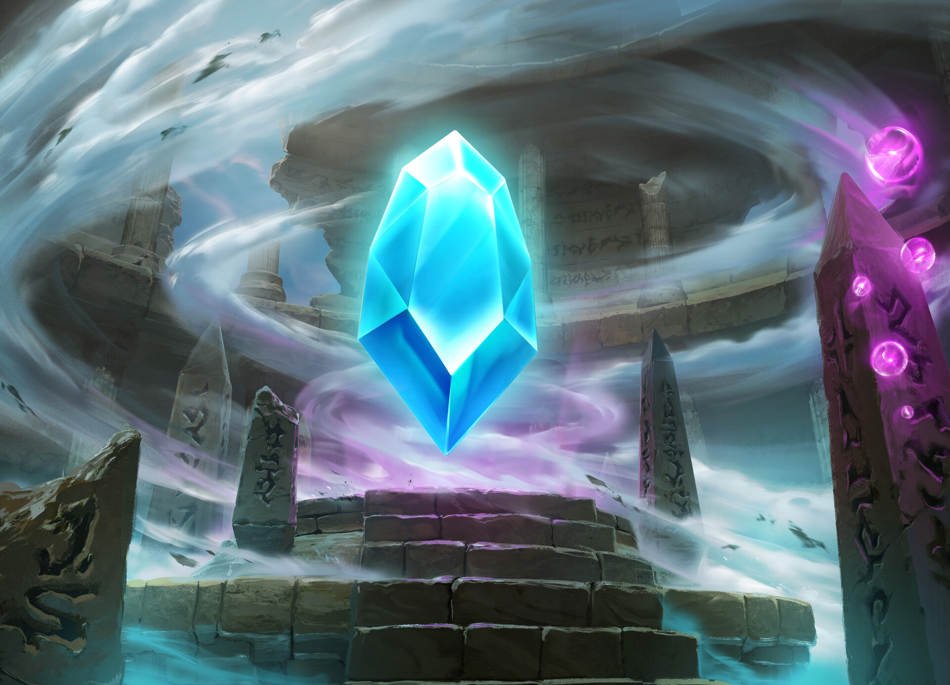 ArtStation - MTG Final Fantasy The Wind Crystal