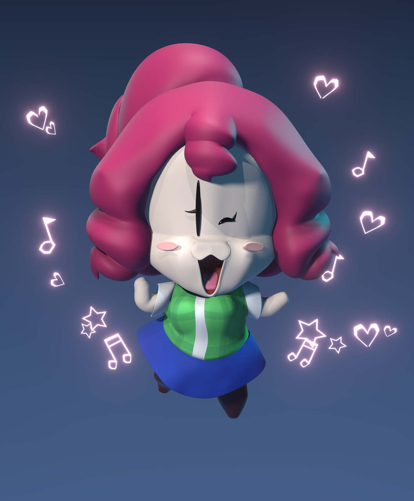 Lil Miss 3D Model