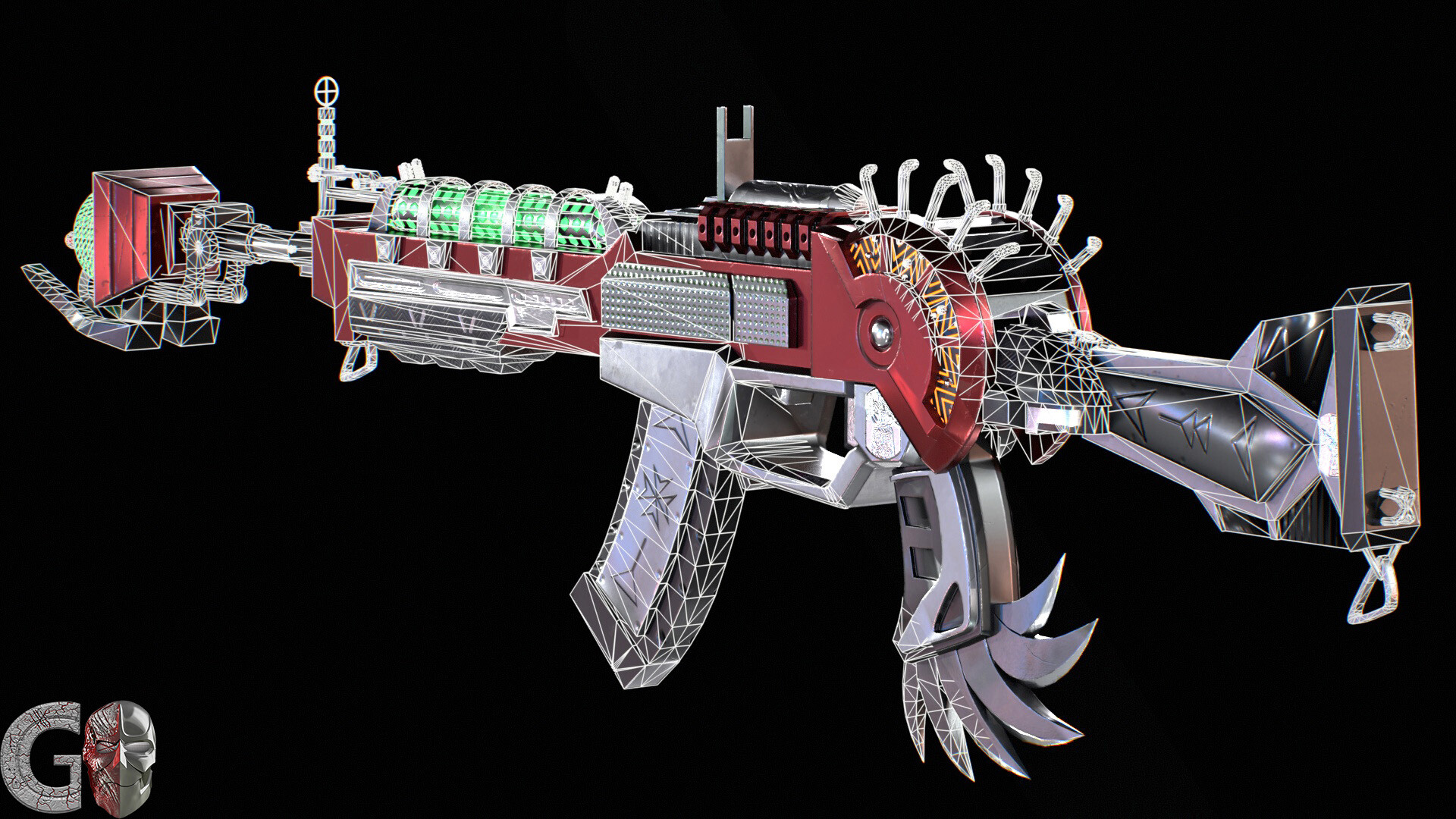 ArtStation - RAY GUN AK-67 call of zombie