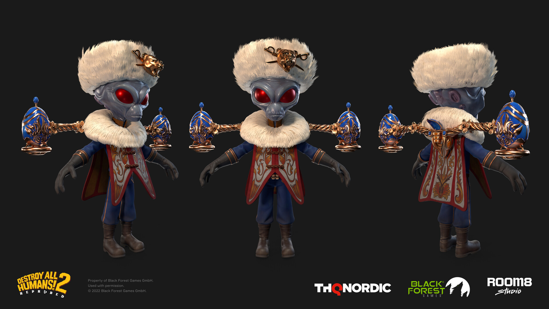 ArtStation - Crypto Skins (Destroy All Humans! 2)