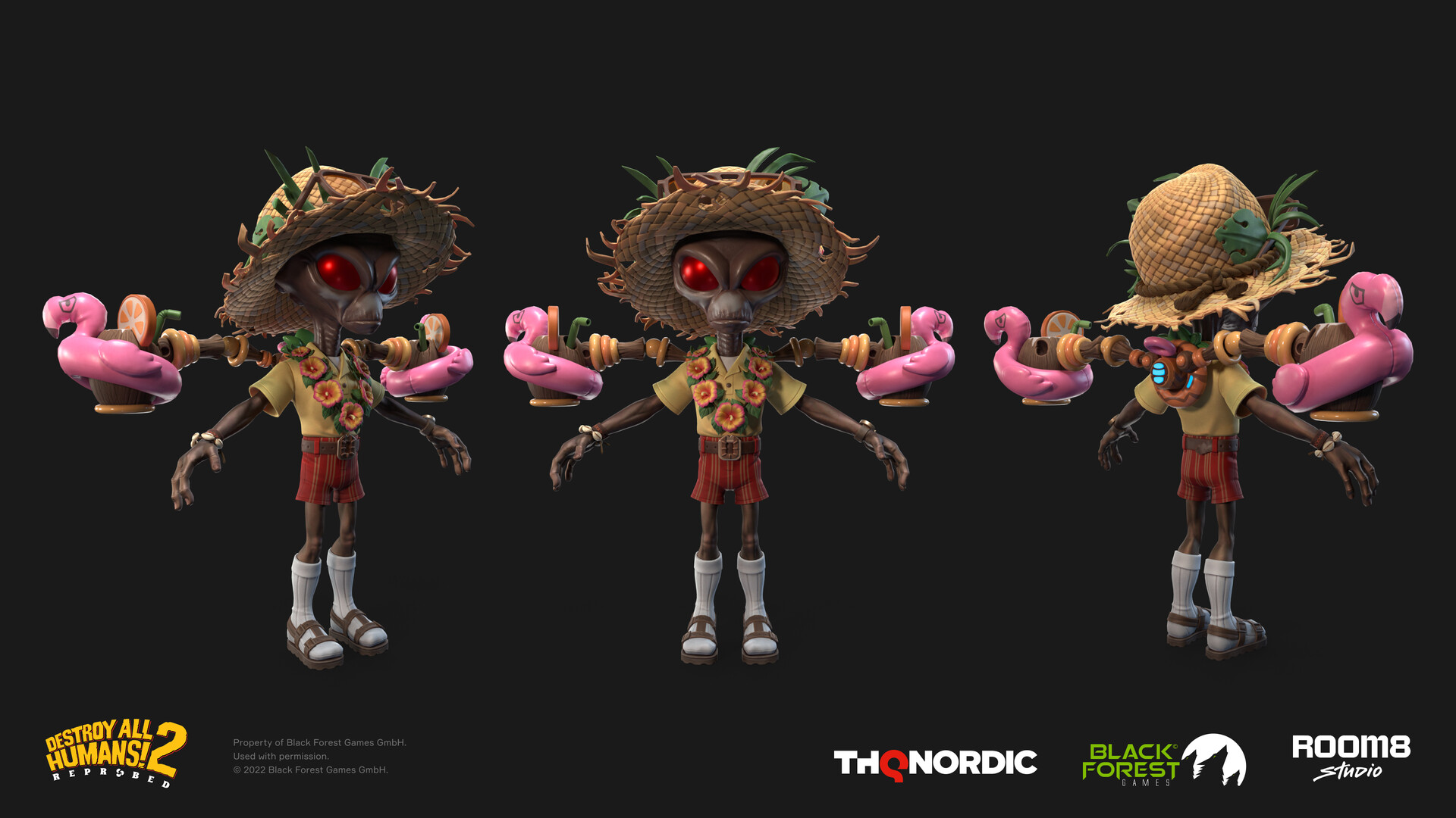 ArtStation - Crypto Skins (Destroy All Humans! 2)