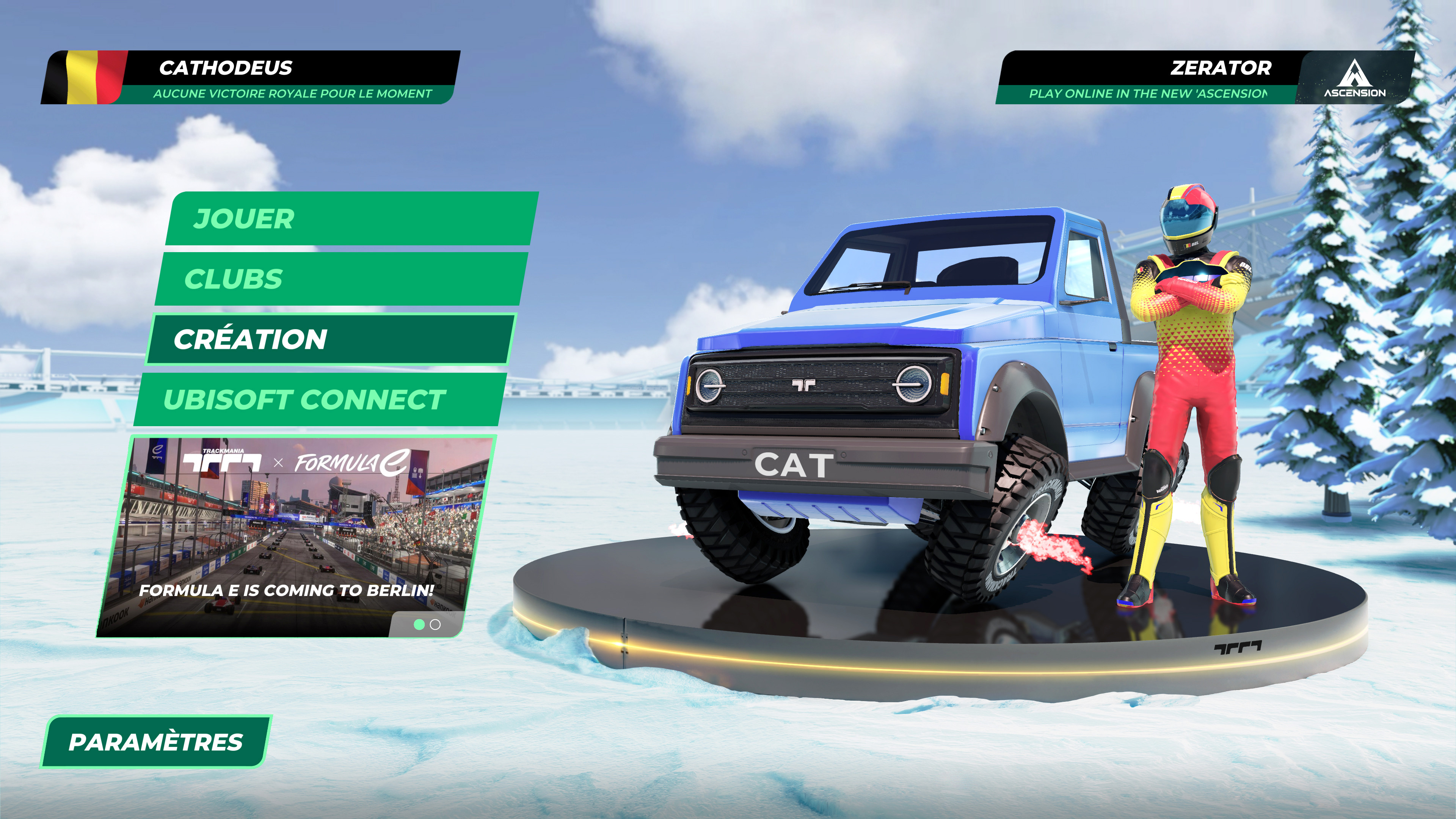 SnowCar Booster Activation. [It's a cheat code in menu].