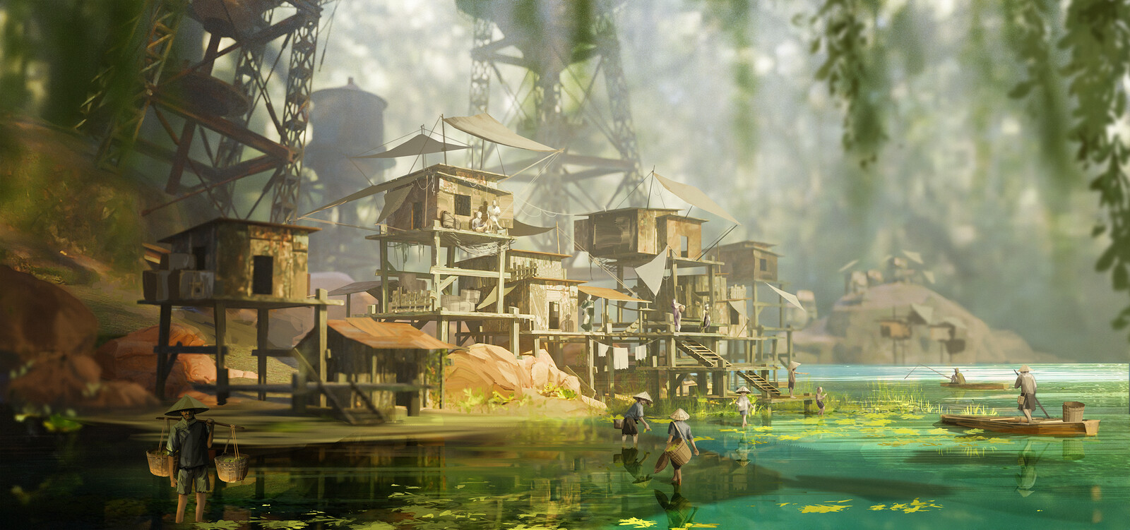 Gatherer village