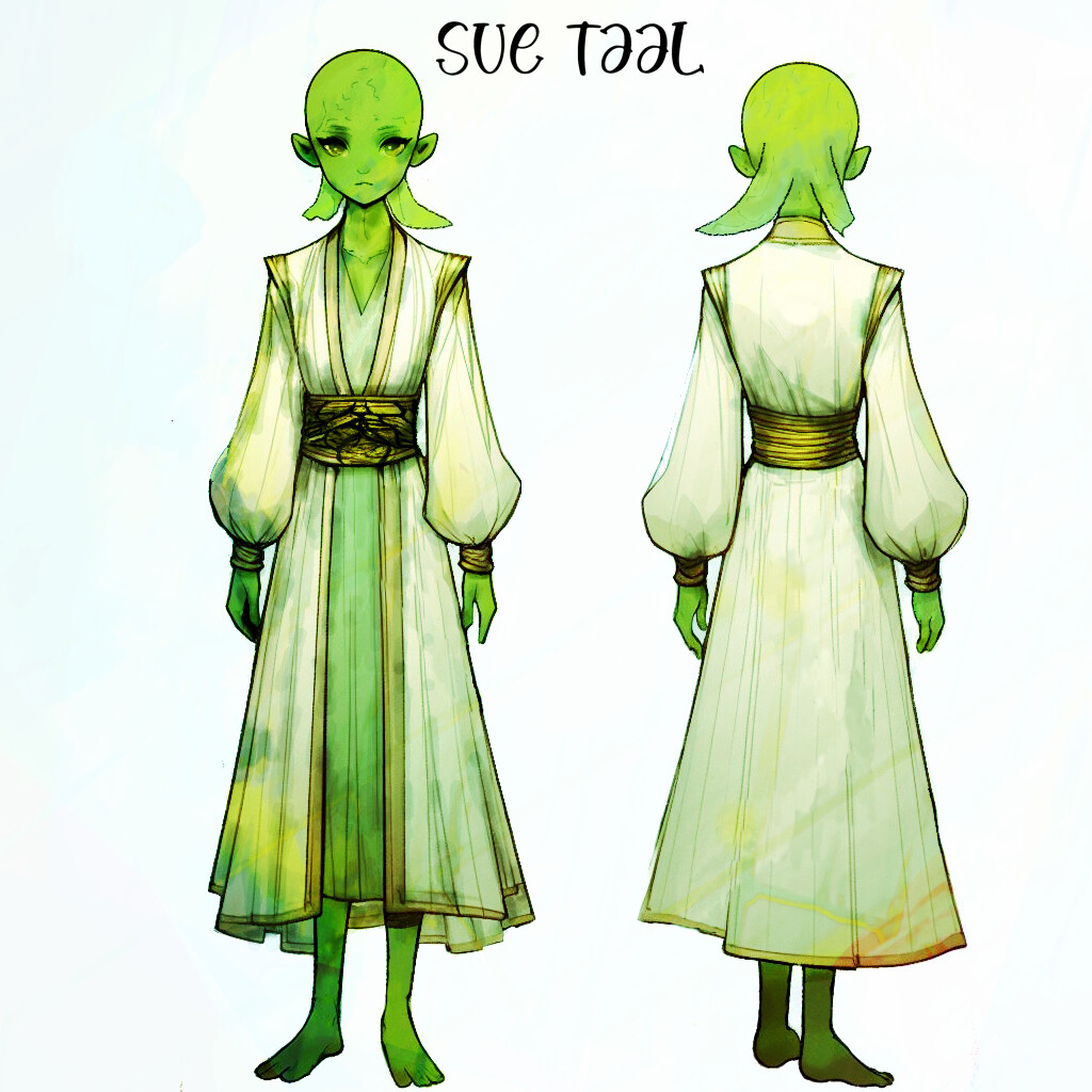 Sue Taal - Original Character Design