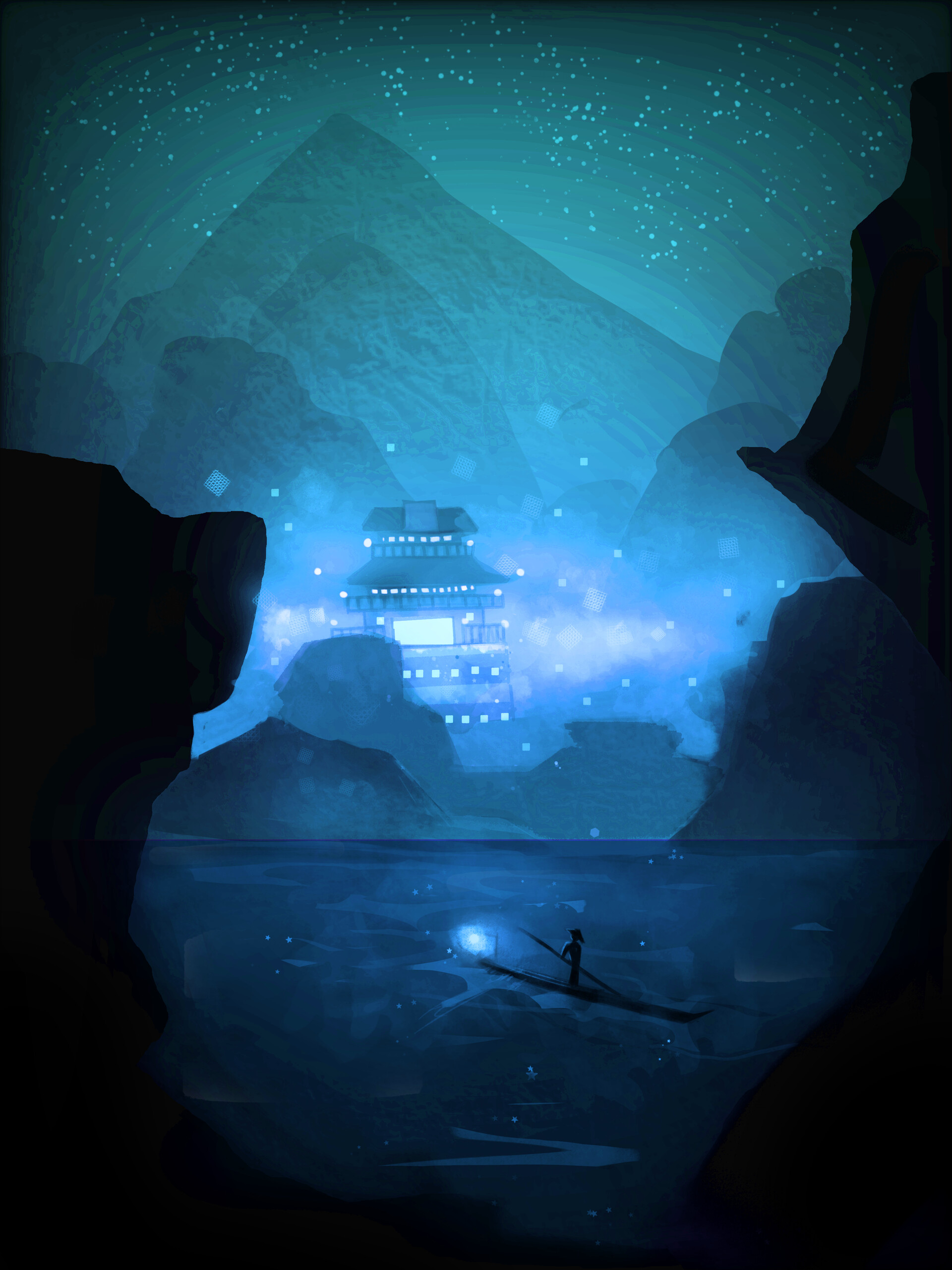 Ronaldo Enrique A. Vizcarra Jr. - Night Boat, Background Concept