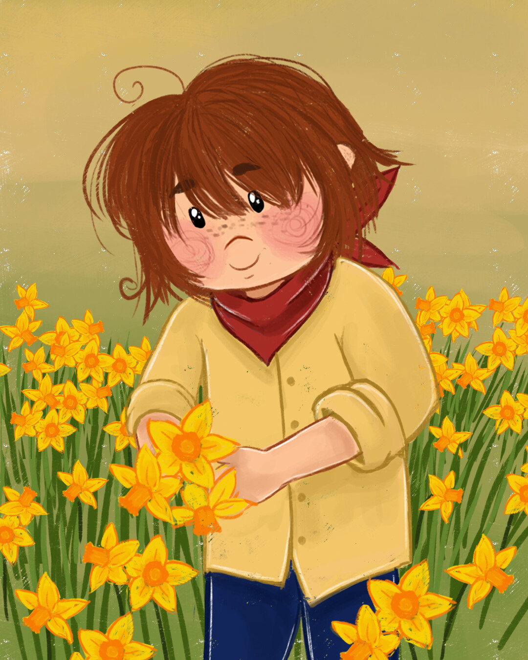 Spring-themed illustrations