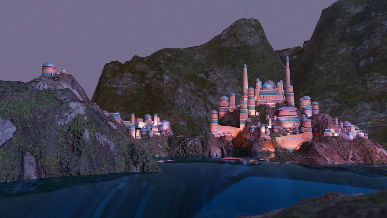 Base render with no fog