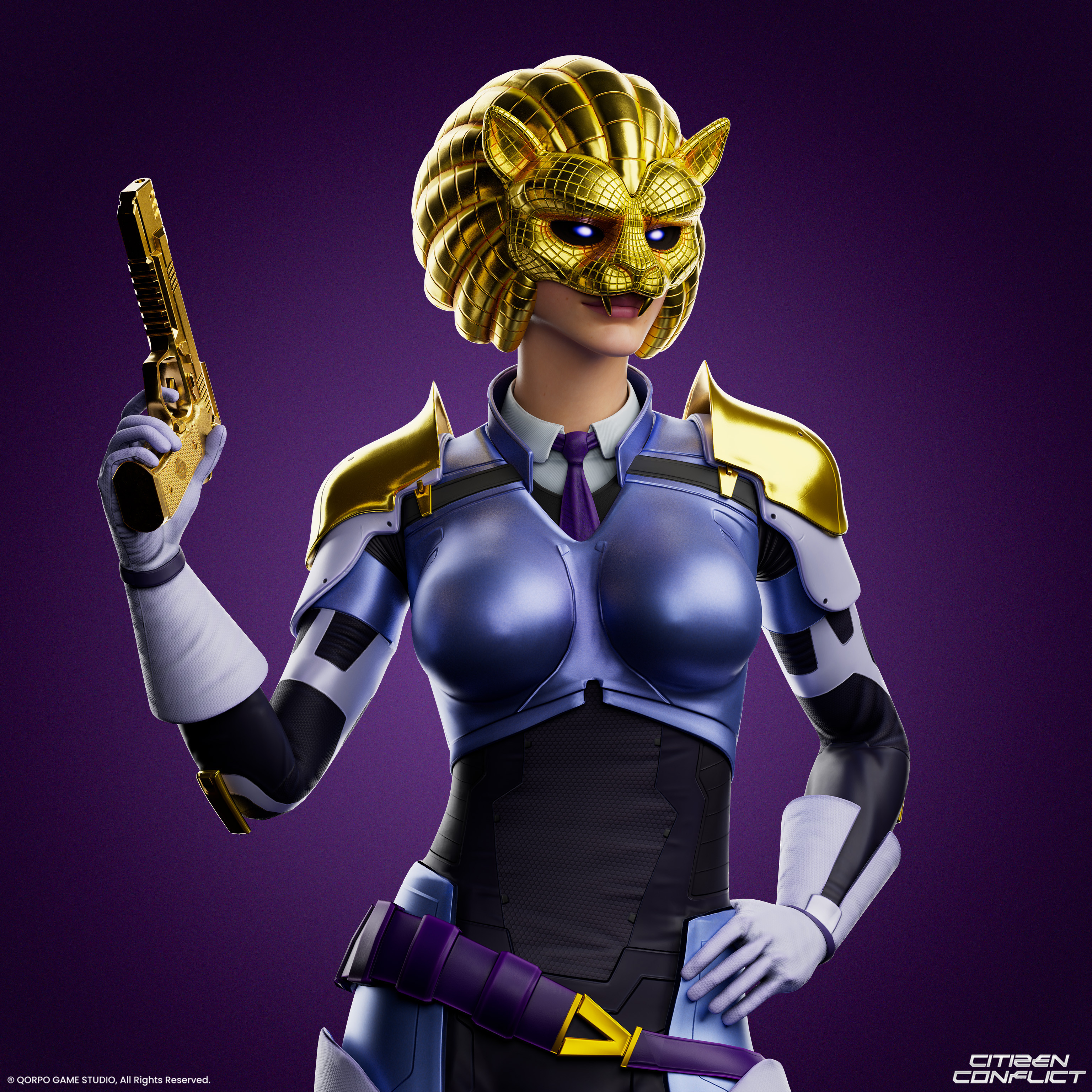 Cititen Conflict Lion Mask