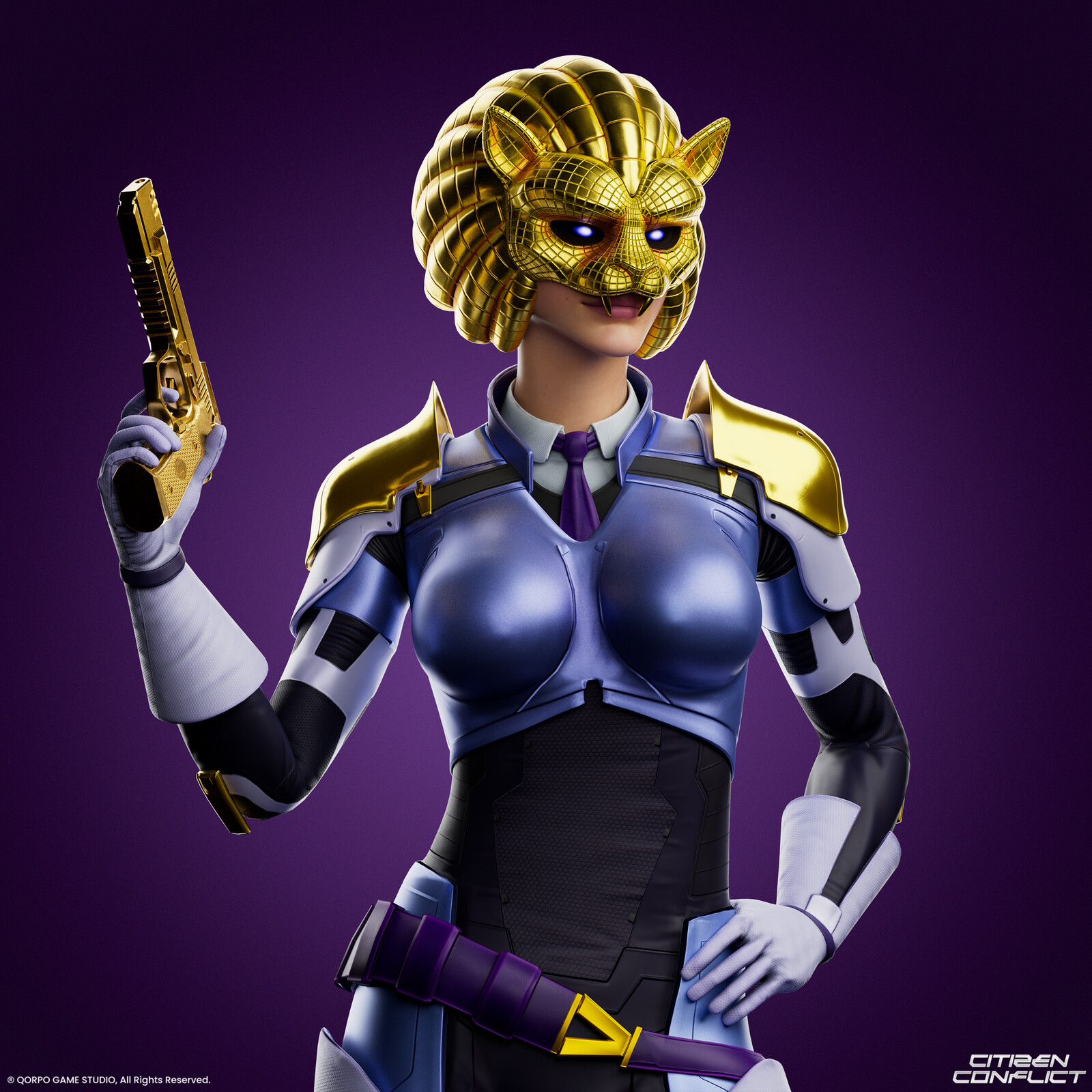 Cititen Conflict Lion Mask
