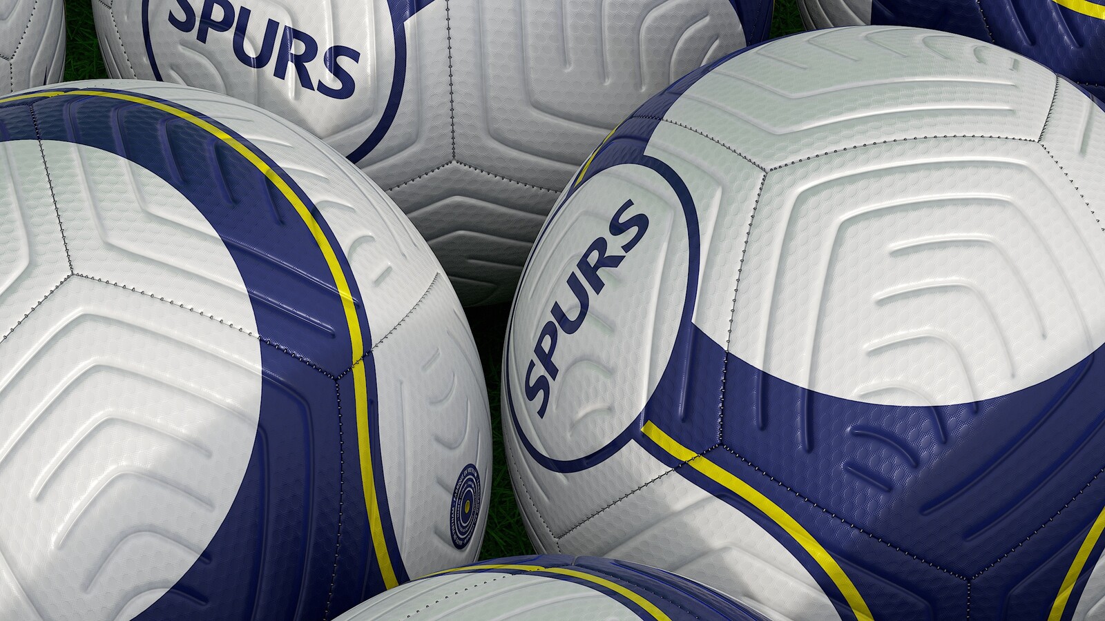 Soccer Ball Nike Strike - Collection Examples - Skin Tottenham Hotspur - Rendering 12