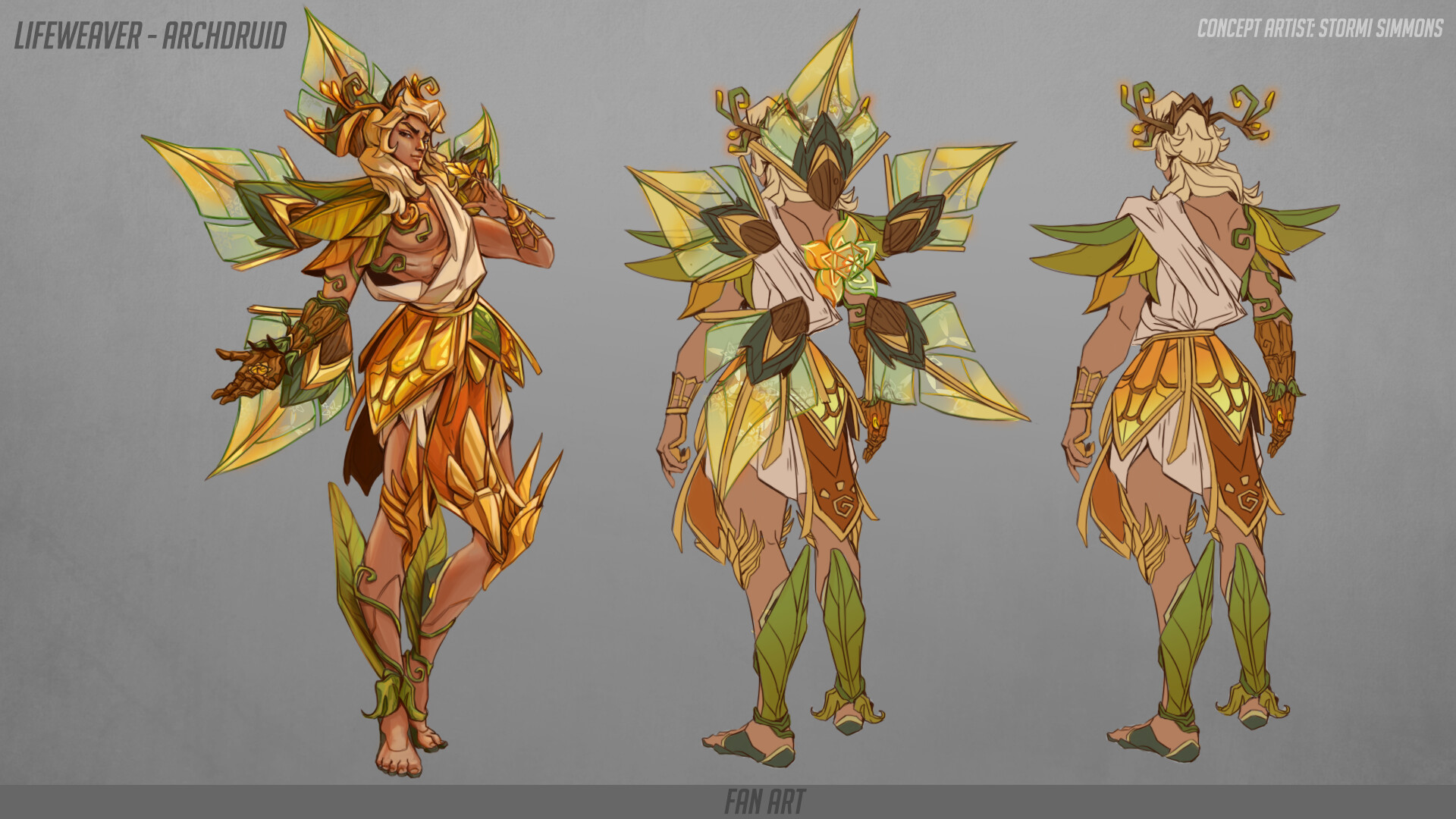 Artstation lifeweaver archdruid fan skin