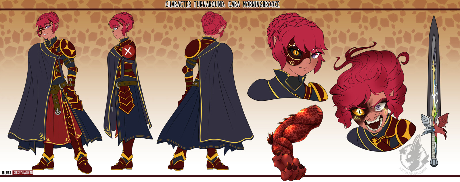 Character Turnaround: Cara Morningbrooke