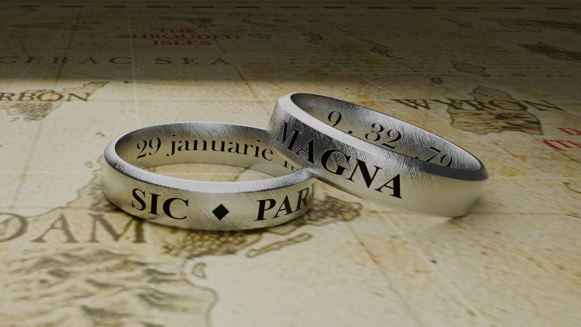 ArtStation SIC PARVIS MAGNA RING Uncharted