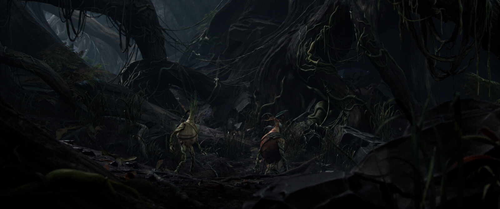 Forest (concept, set dress, lighting, compositing)