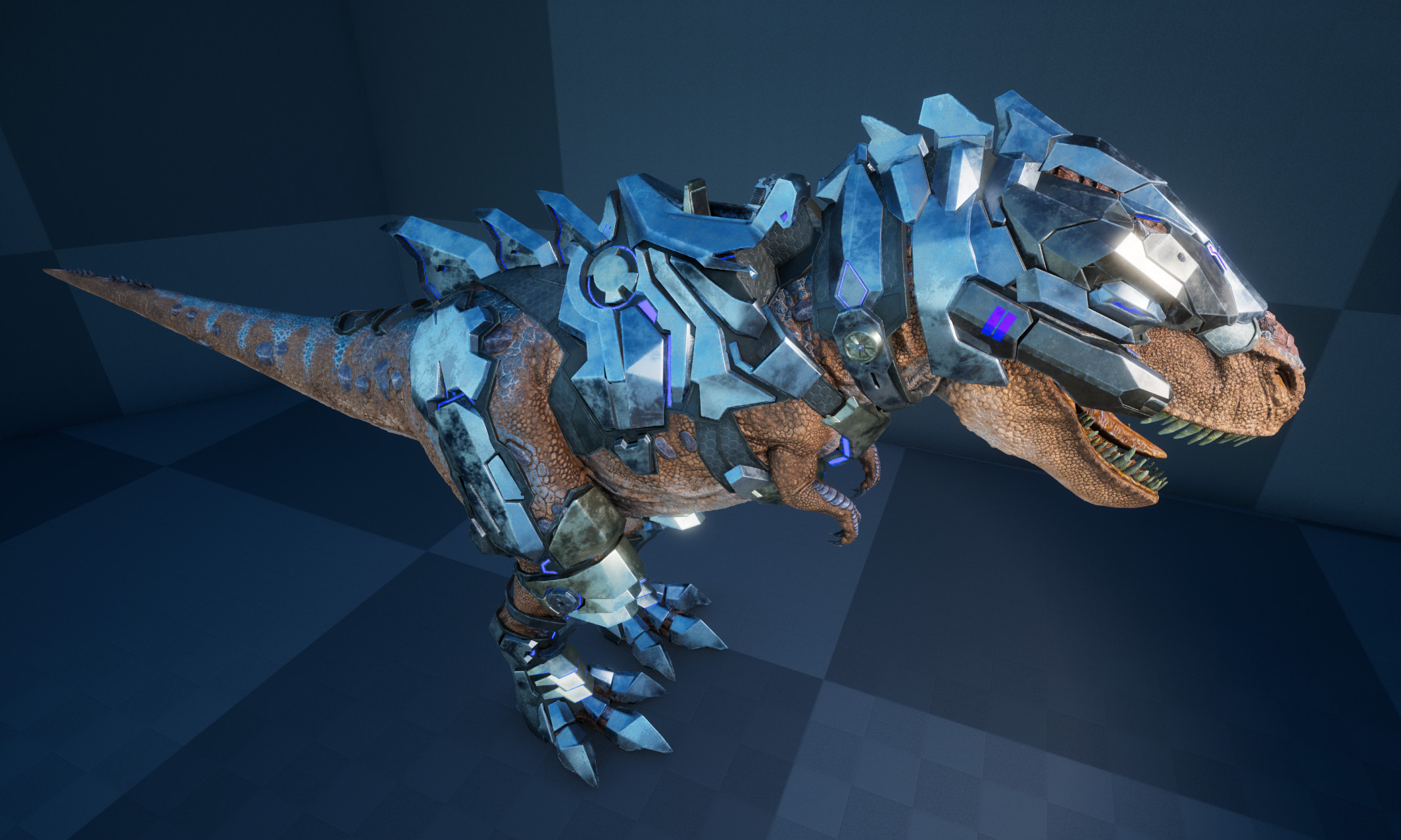 Tek Armor for the Trex.  I built and improved this armor set based on the original armor.