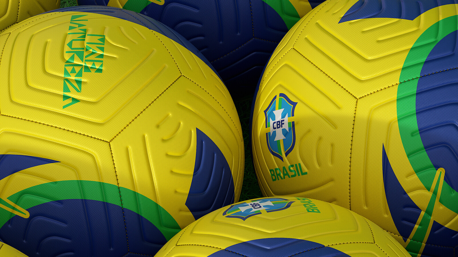 Soccer Ball Nike Academy - Collection Examples - Skin Brasil - Rendering 2