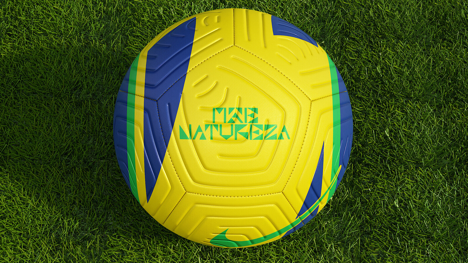 Soccer Ball Nike Academy - Collection Examples - Skin Brasil - Rendering 6