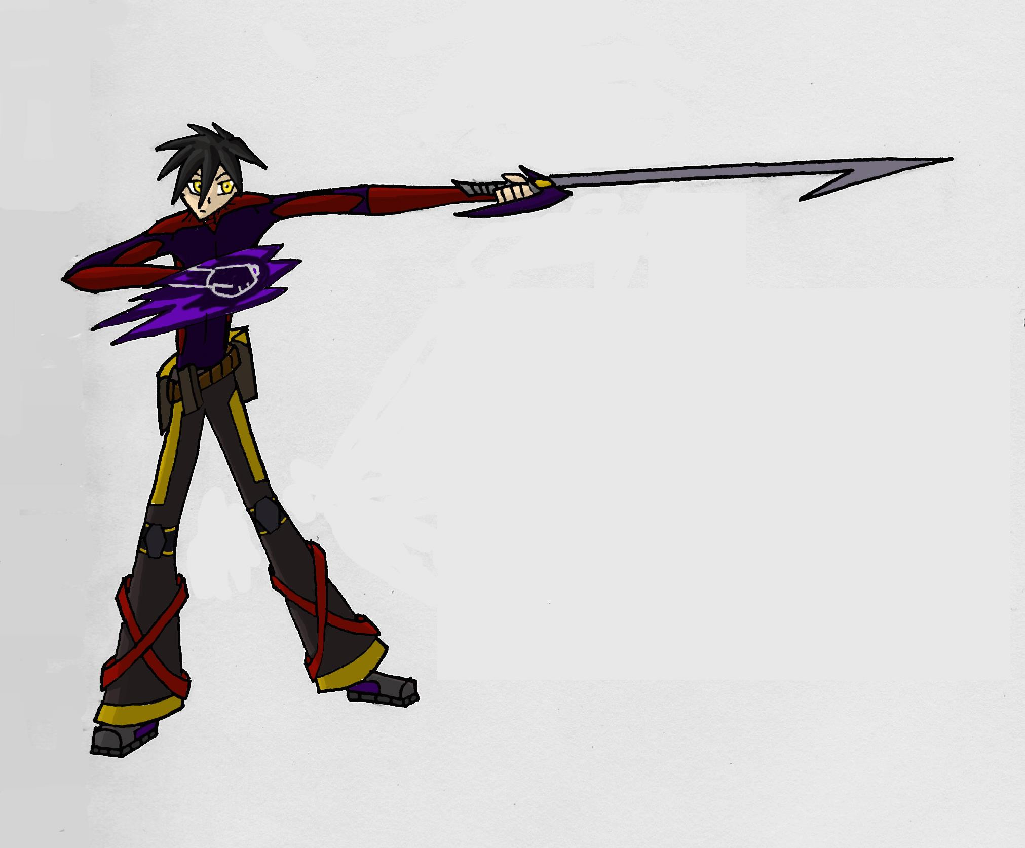 The original character sketch. (At this point, well over a decade old)