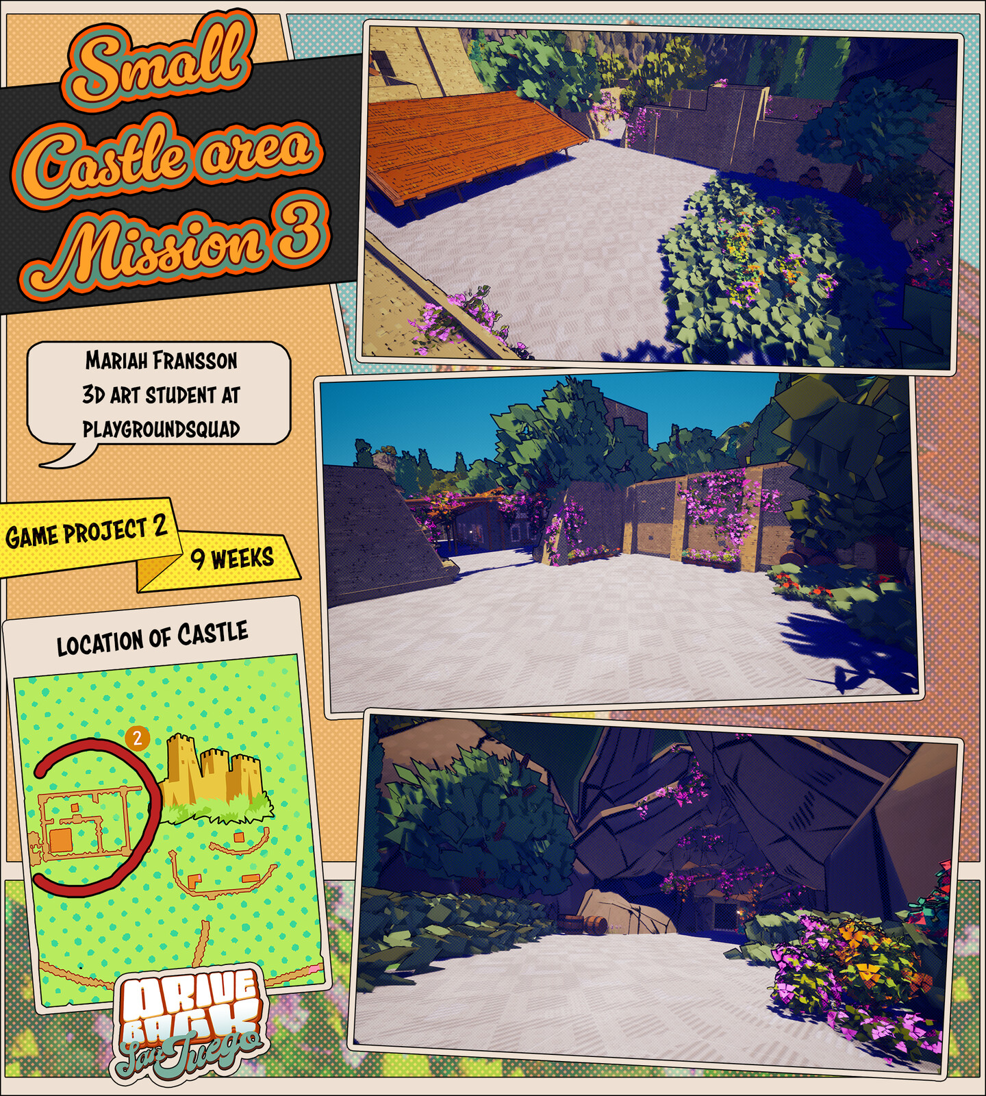I helped out in this area as well and did a lot of the environment work.