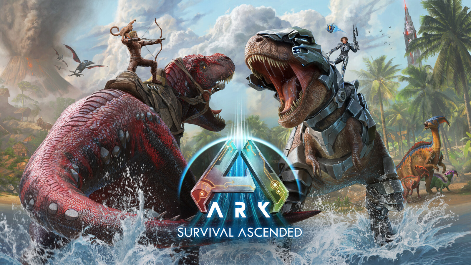 Ark Survival Ascended Key Art for Thumbnail purposes
Not done by me.