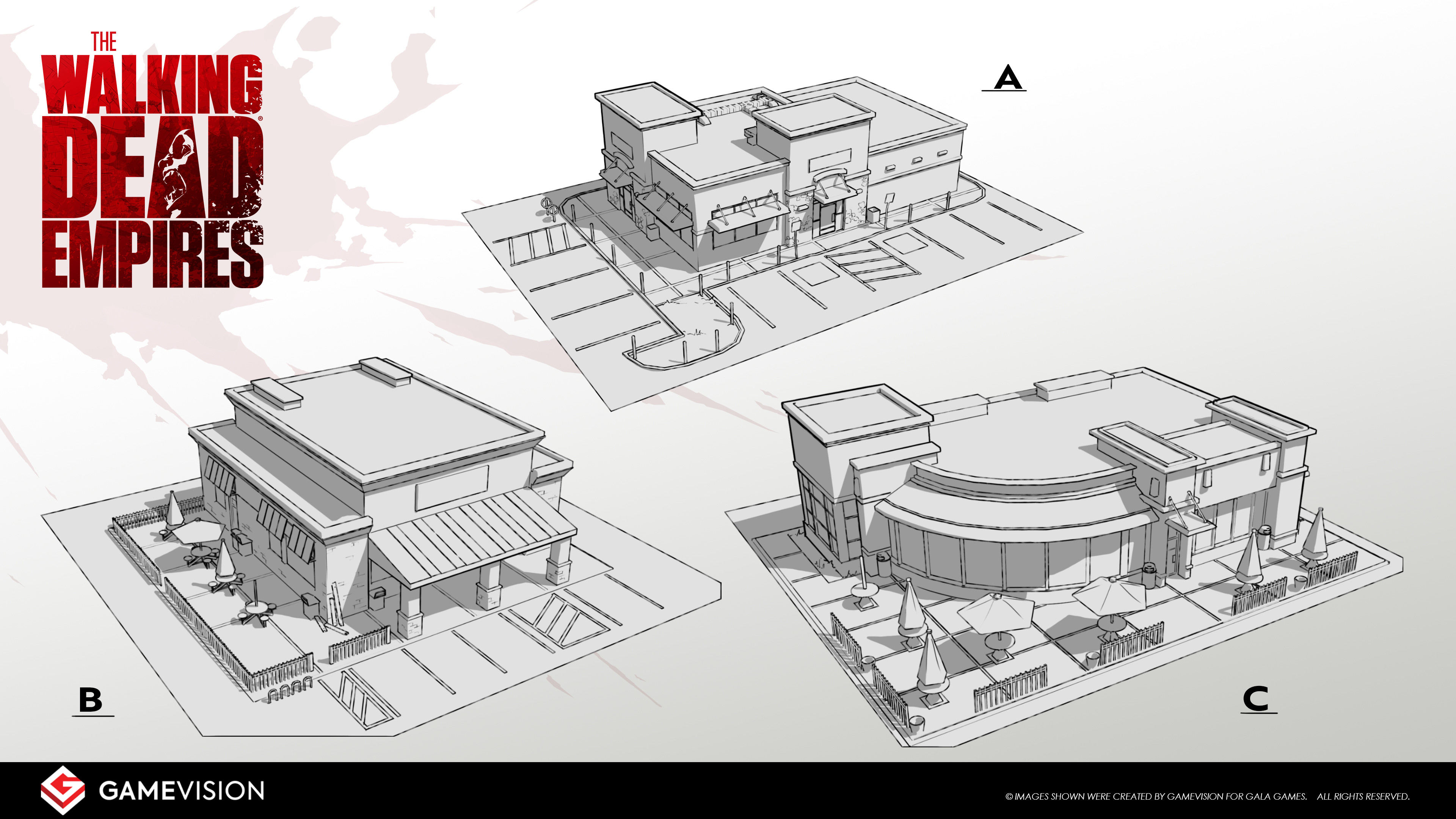 Restaurant C sketches