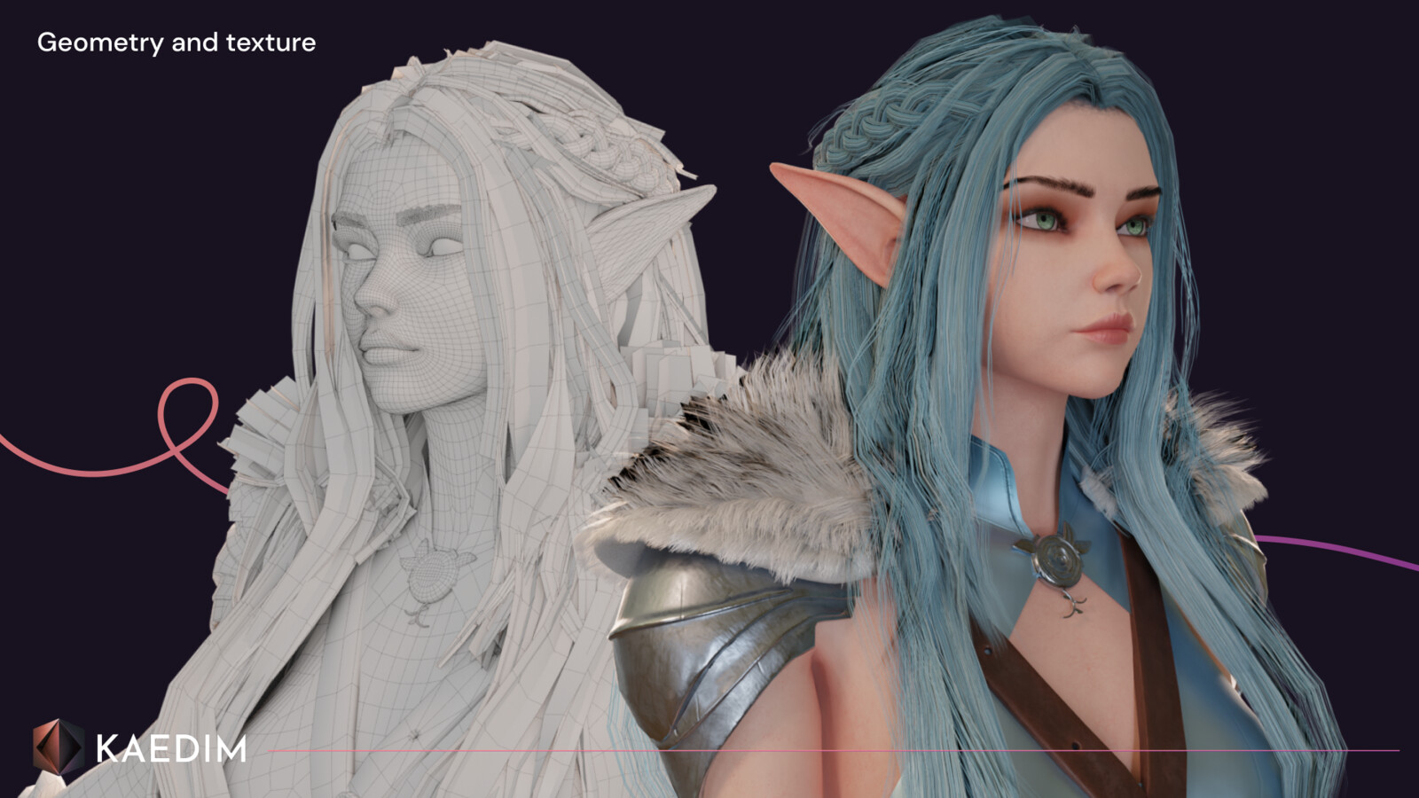 Optimized geometry vs texture