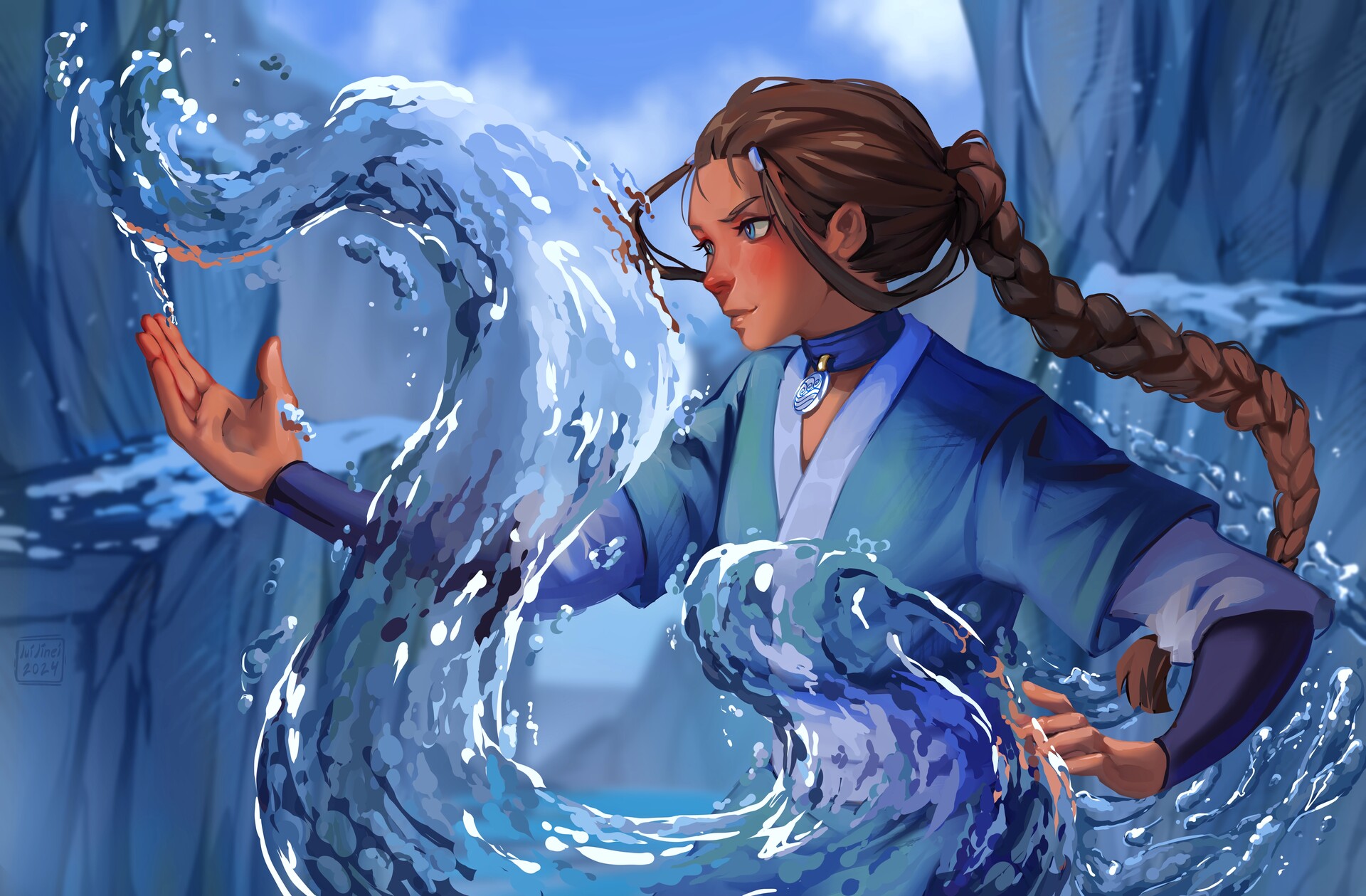 ArtStation - Katara fan art