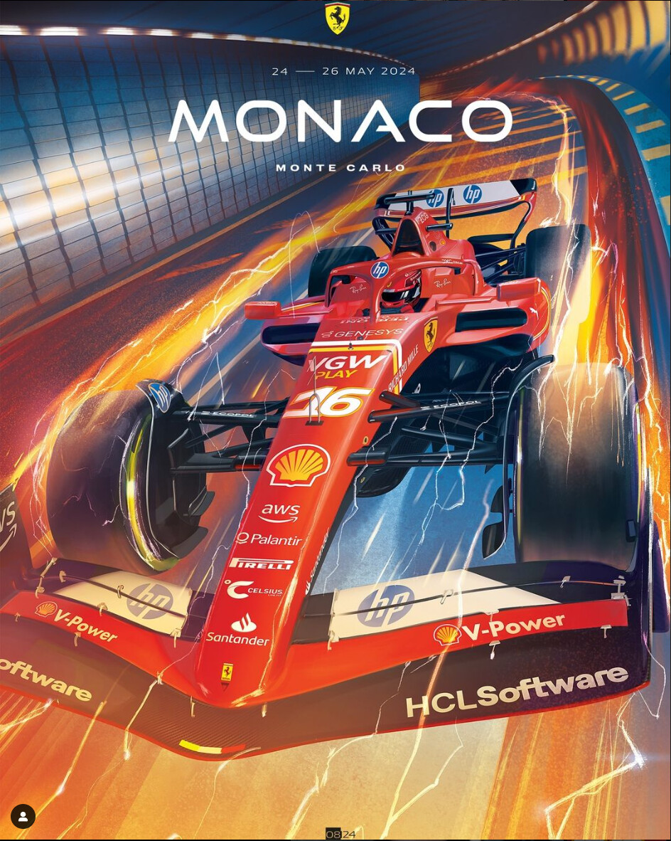 Jacopo Schiavo - Scuderia Ferrari Monaco GP 2024