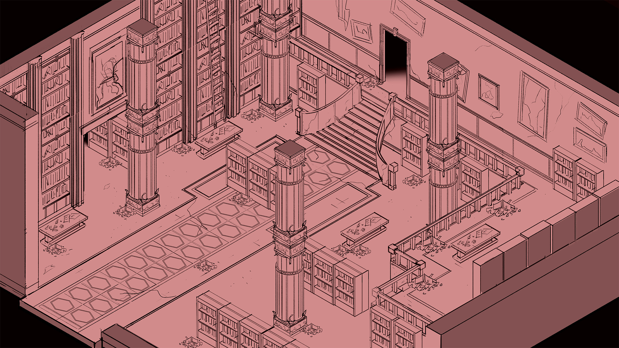 Main Hall: Concept Art