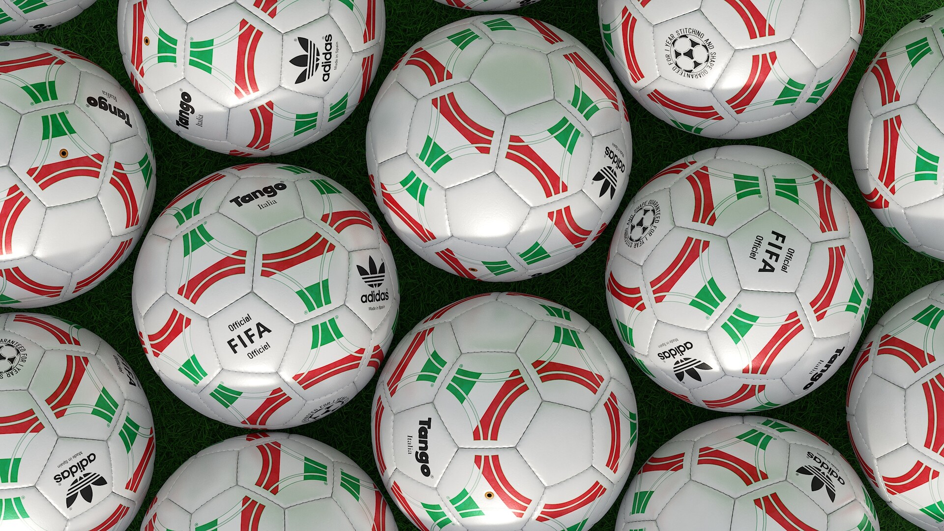 ArtStation Soccer Ball Adidas Tango Italia Collection Examples Skin White New Condition