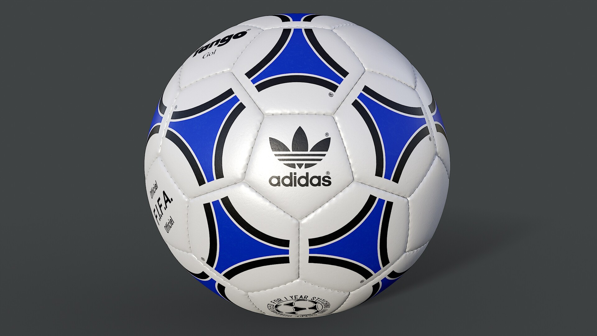 ArtStation Soccer Ball Adidas Tango Gol Collection Examples Skin Blue New Condition