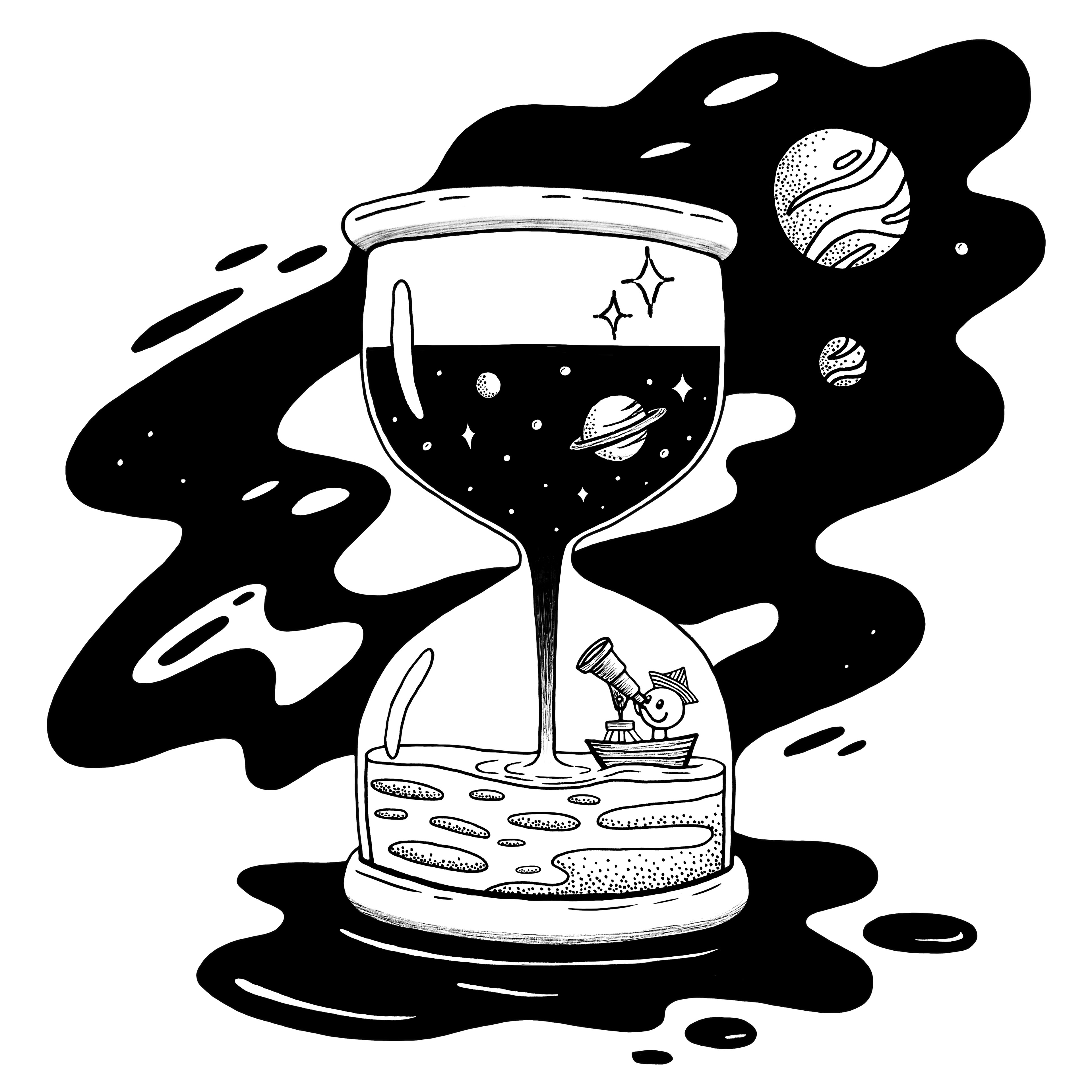 Time and Space bw