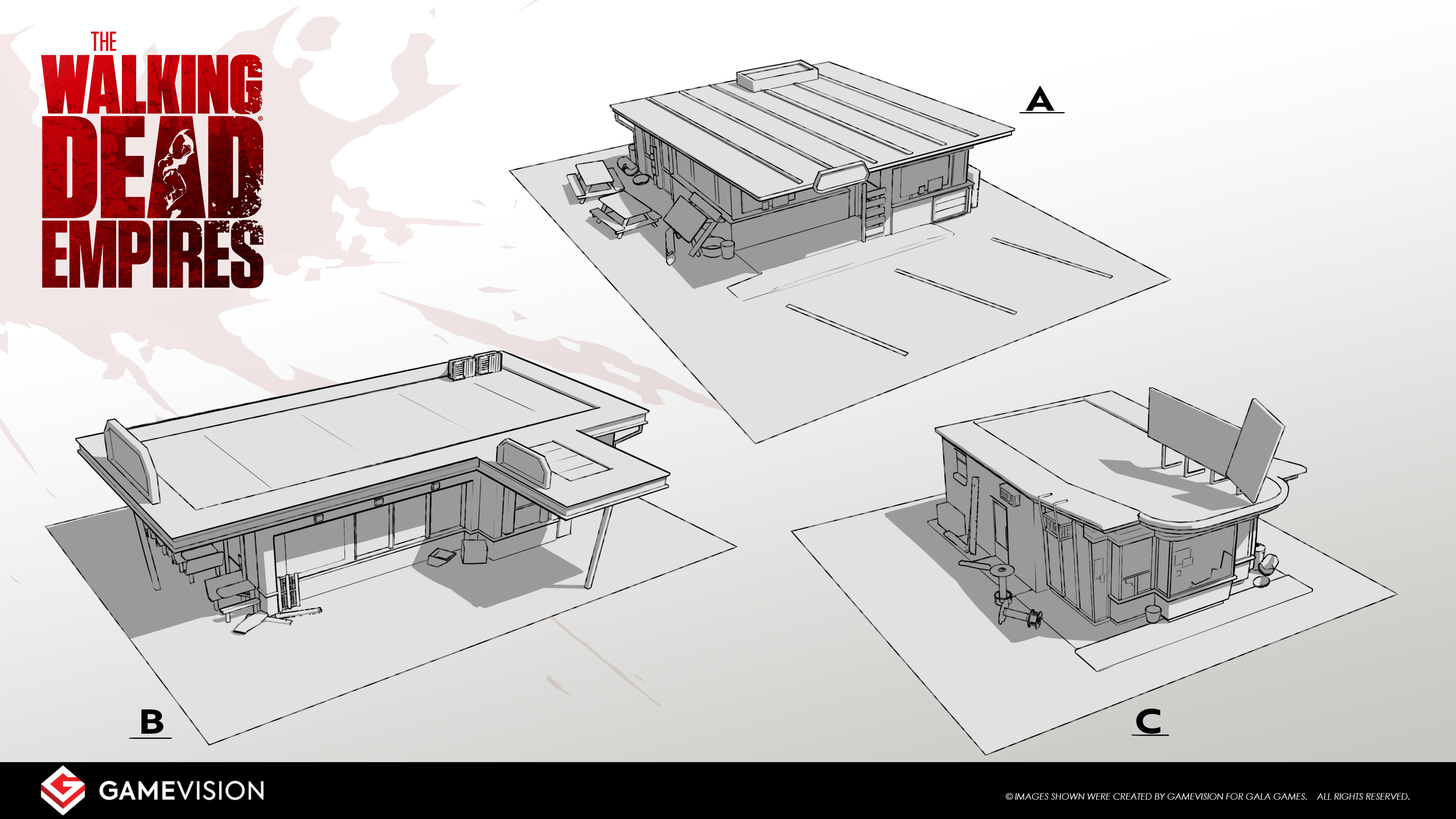 Restaurant D Sketches