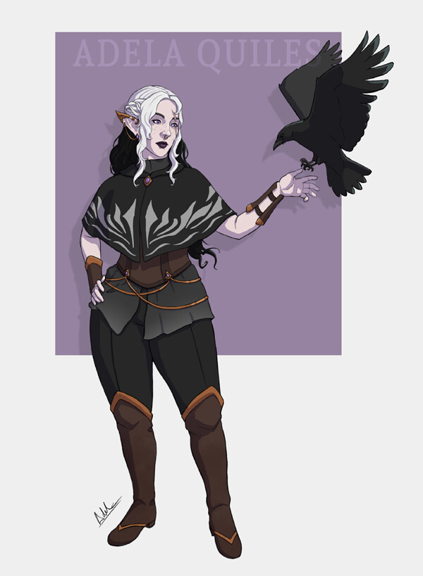 Ranger/rogue shadar-kai (D&amp;D)