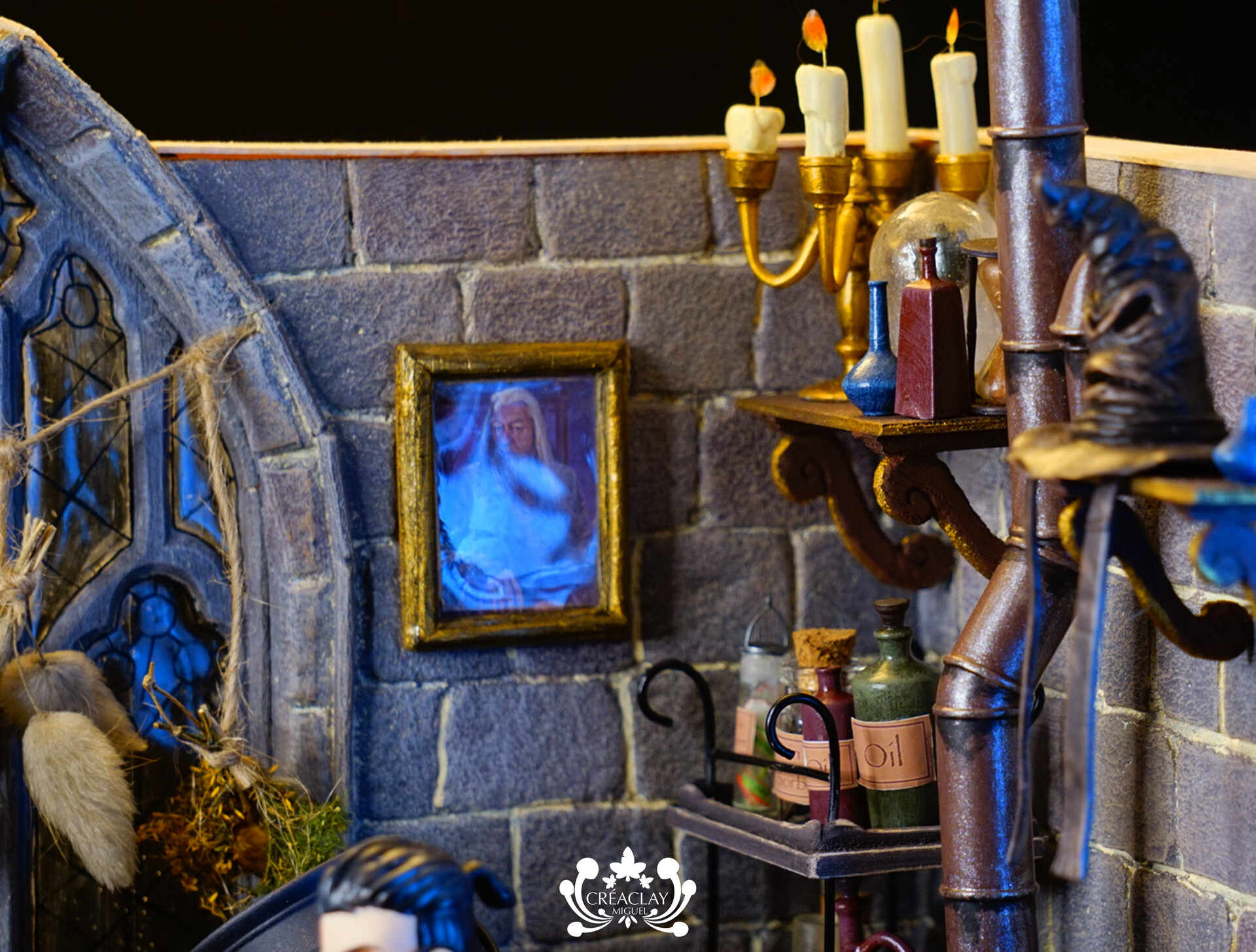 ArtStation - diorama Harry Potter