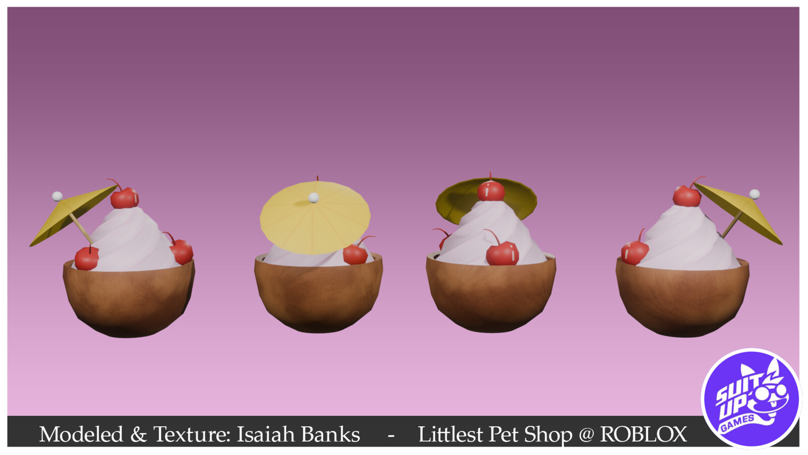 Littlest Pet Shop (ROBLOX) - Low Poly prop & in-game furniture