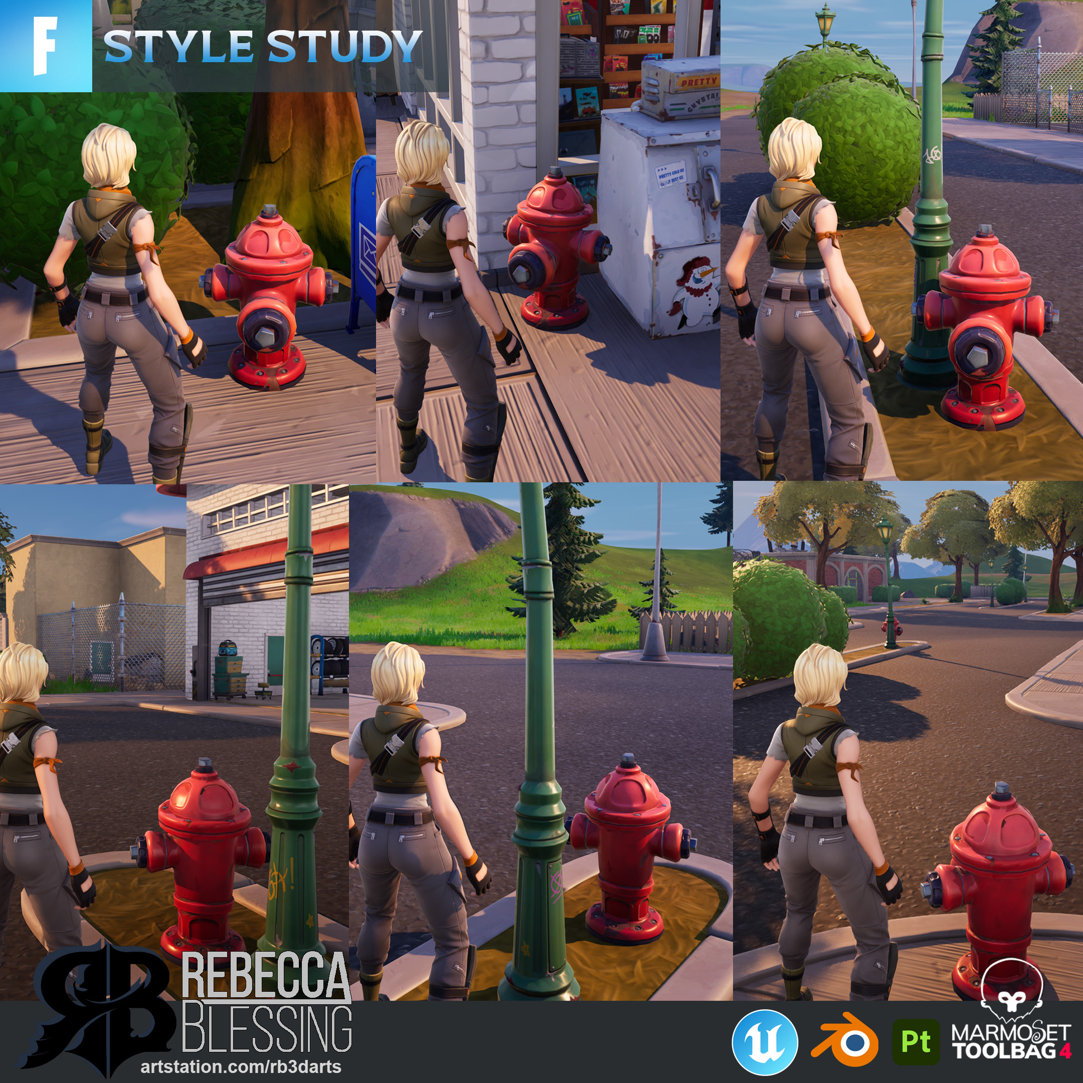 Fortnite Style Study - UEFN 