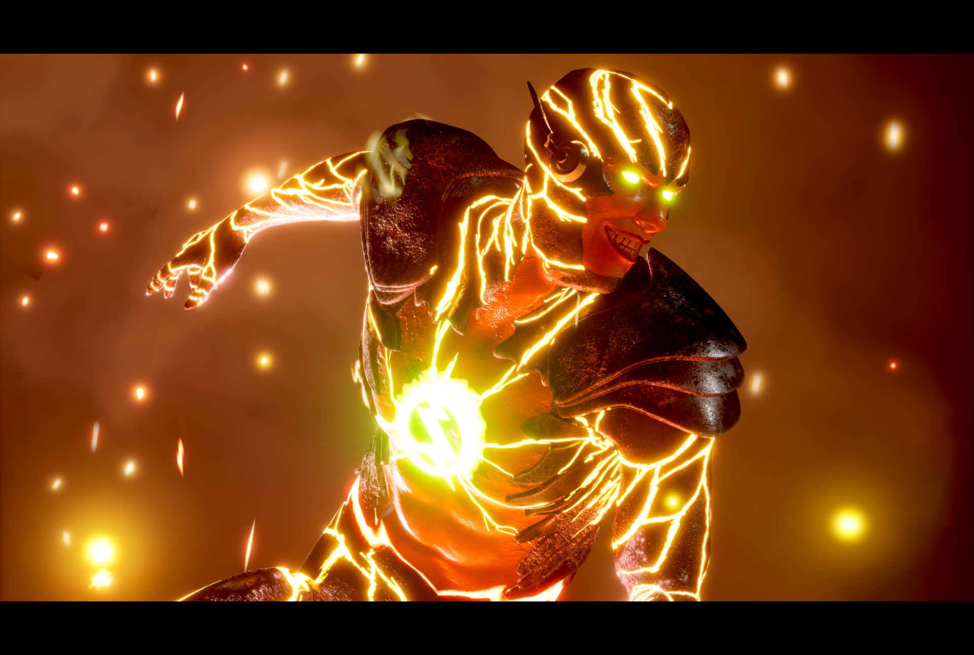 ArtStation - Reverse Flash (New 52) Render, image size:1920x1292