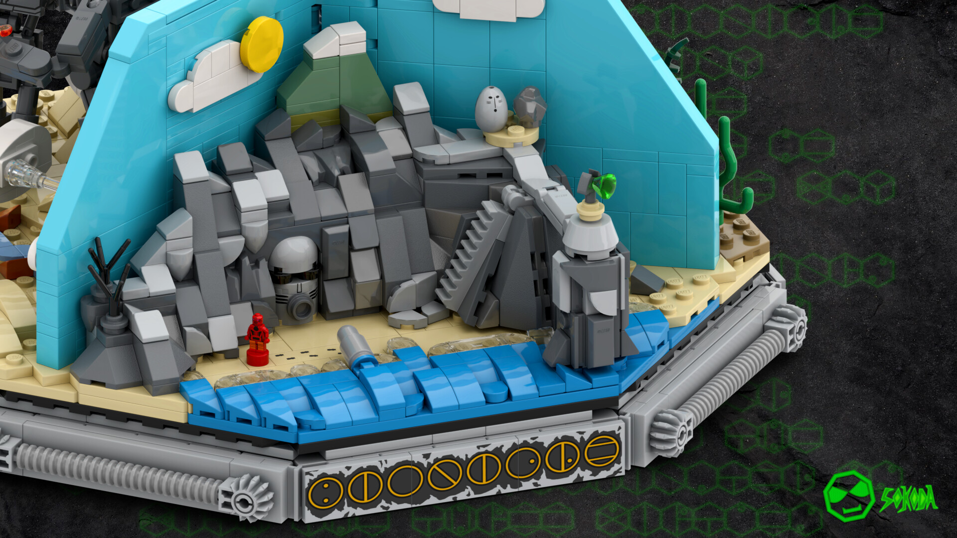 Lego ideas bionicle 20th anniversary top