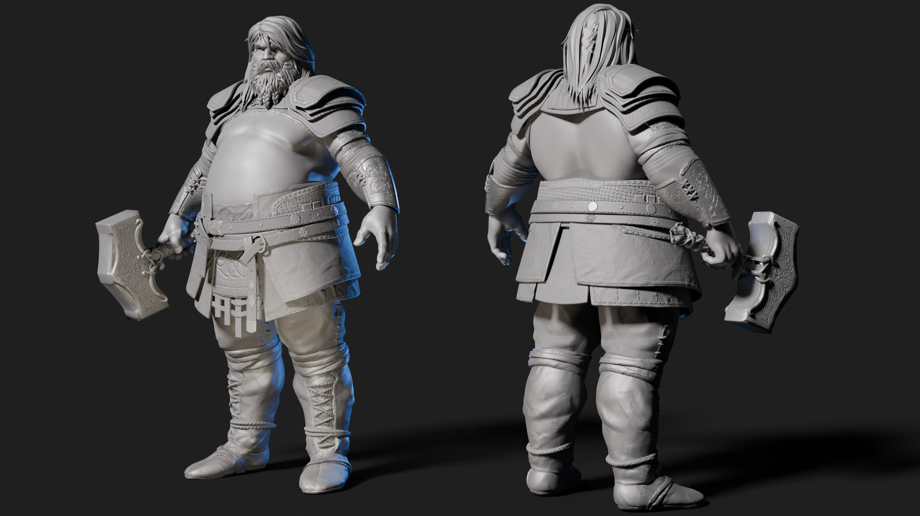Clay Render