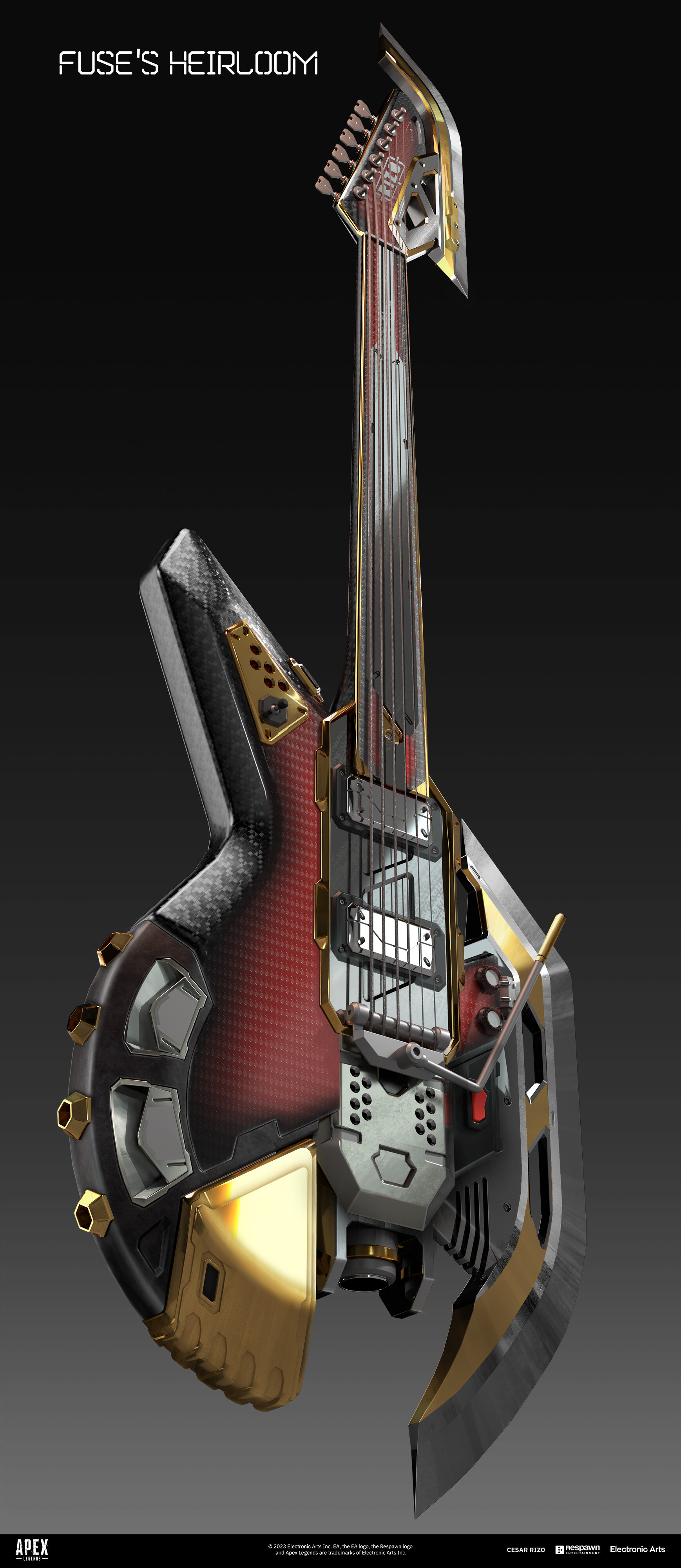 ArtStation - Fuse Heirloom - Apex Legends