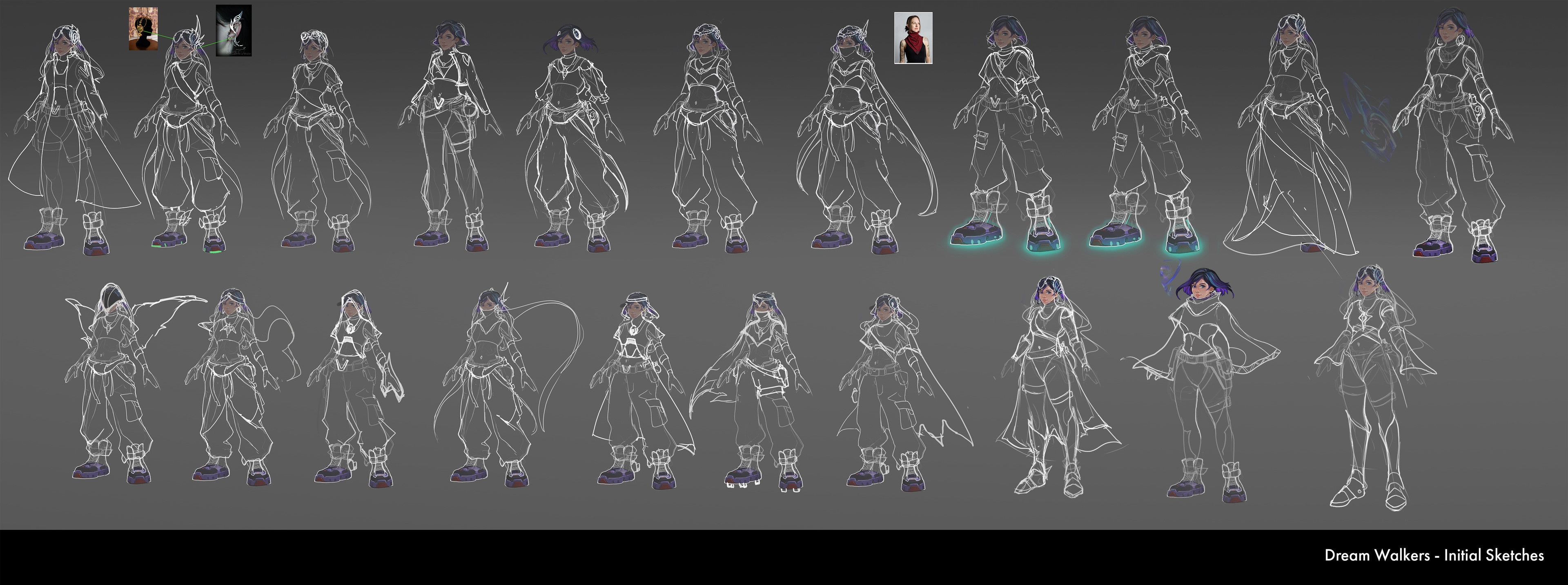Character Concept Exporation