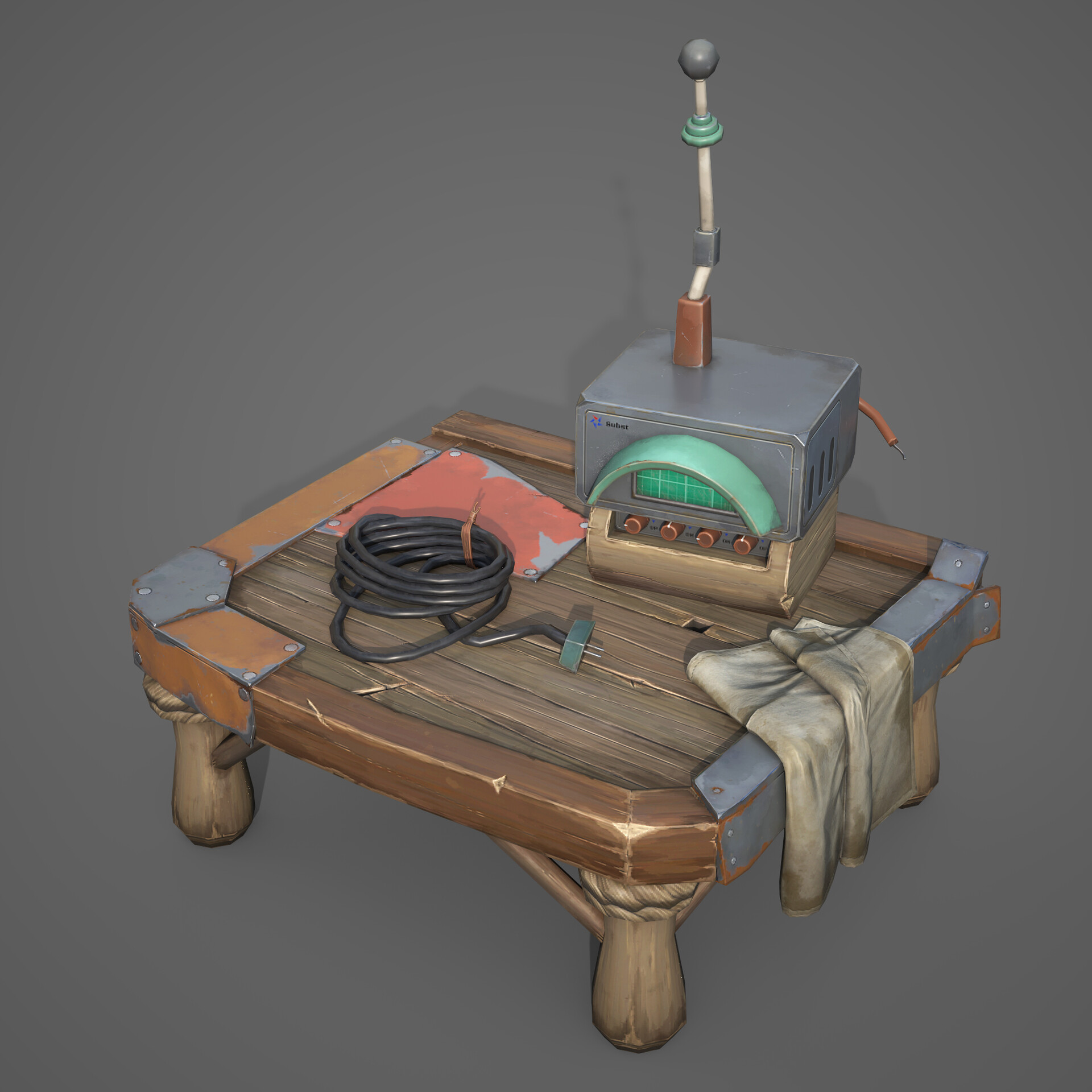 ArtStation - Small wooden table