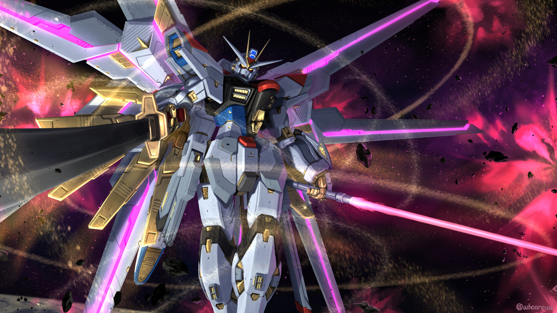 ArtStation - Gundam Seed Freedom, image size:1920x1080
