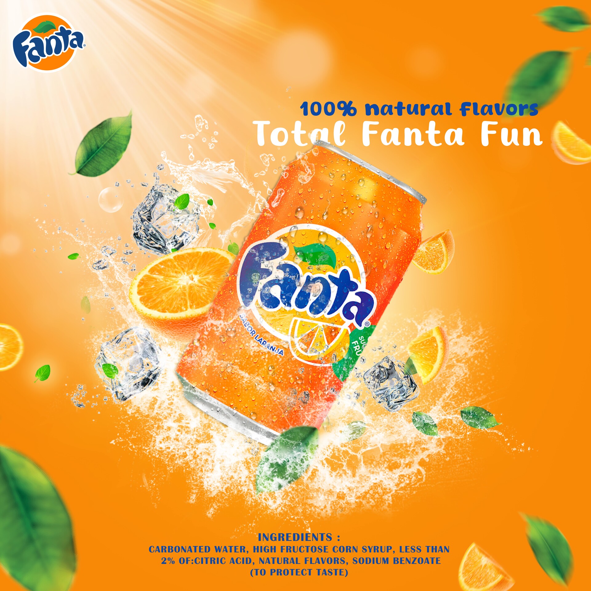 ArtStation - Creative Banner Design (Fanta) 📌28.05.24