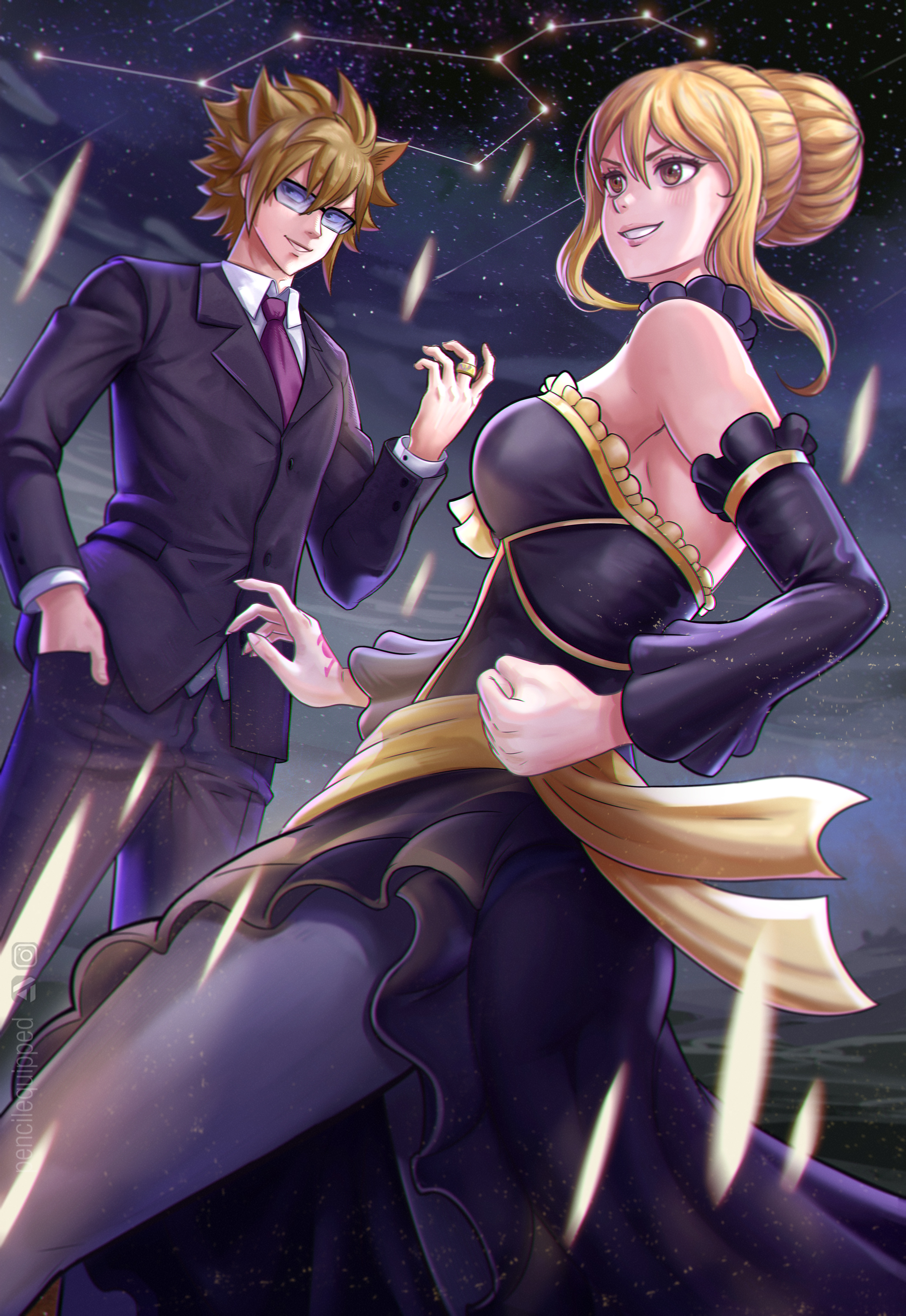 ArtStation Lucy Stardress Fairy Tail