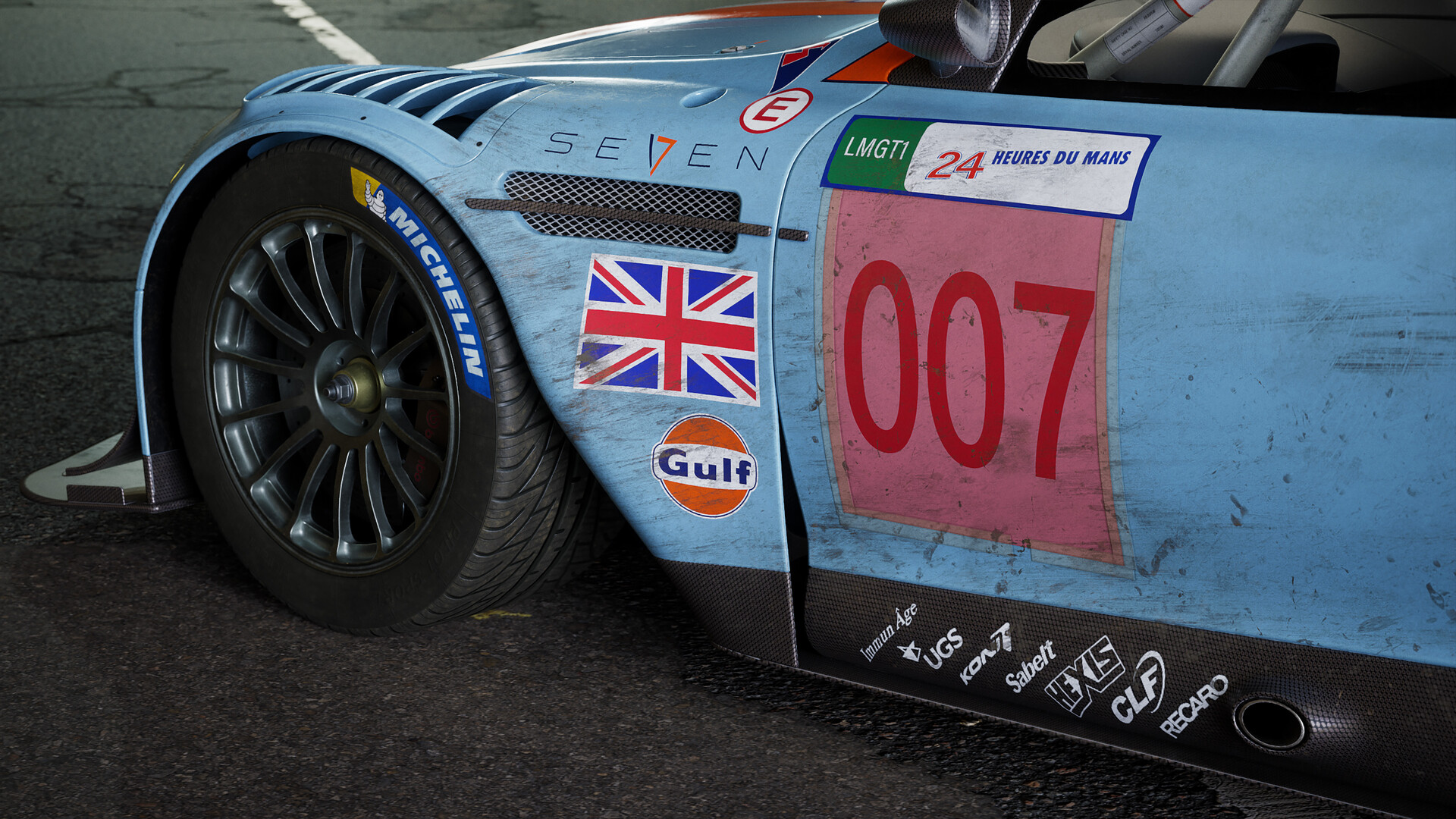 ArtStation - Aston Martin DBR9 ArtStation - Aston Martin DBR9