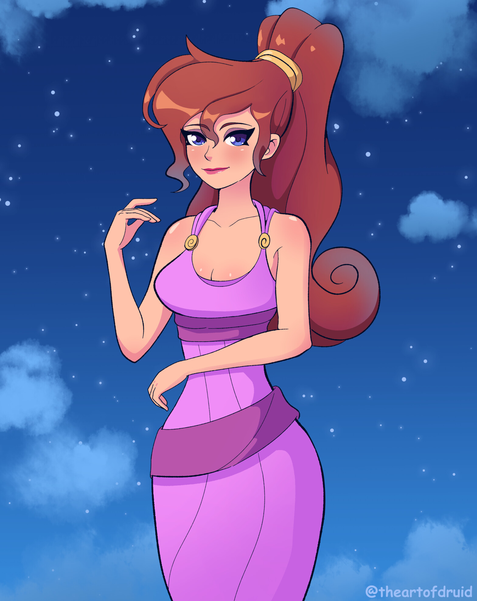 ArtStation - Megara - Hercules