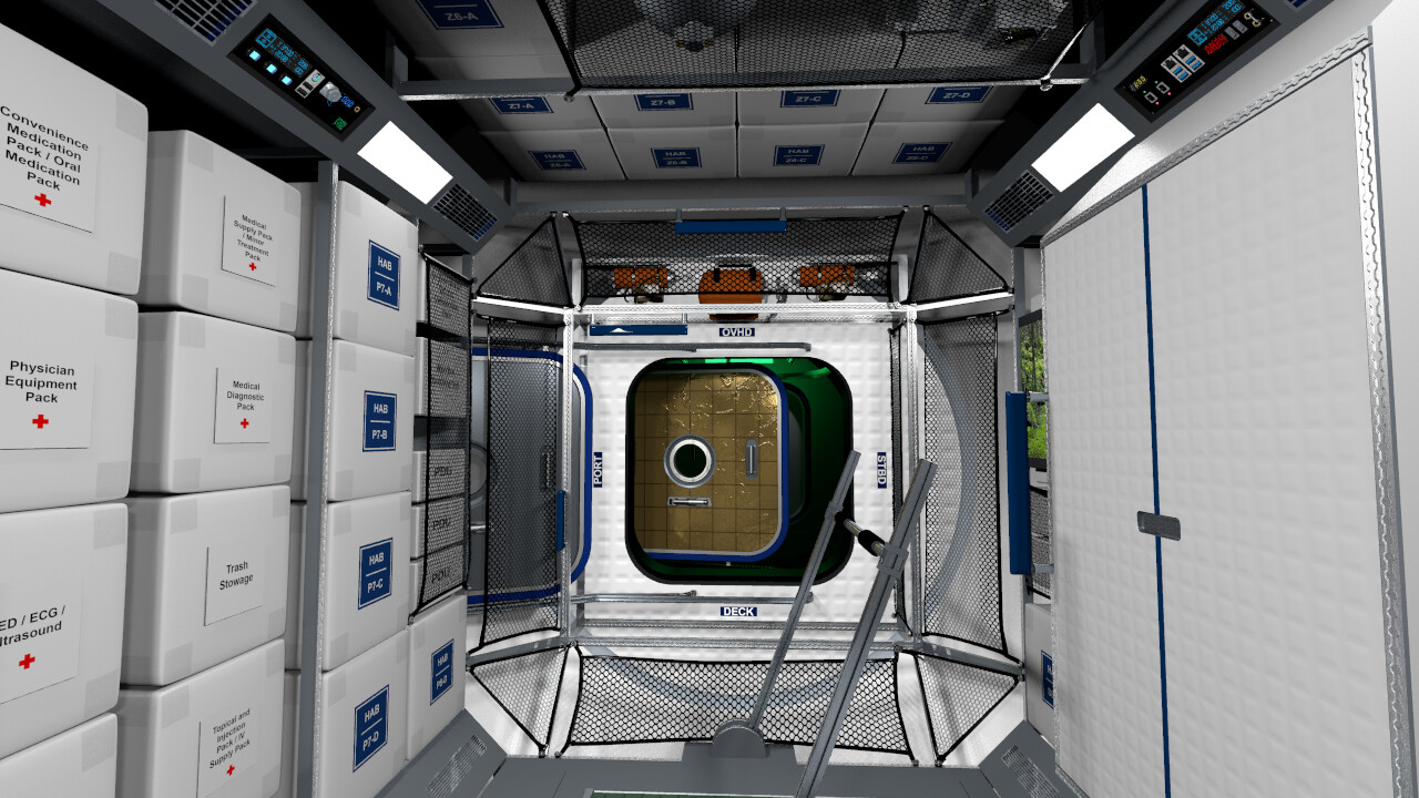 Deep Space Gateway, Small Hab Interior