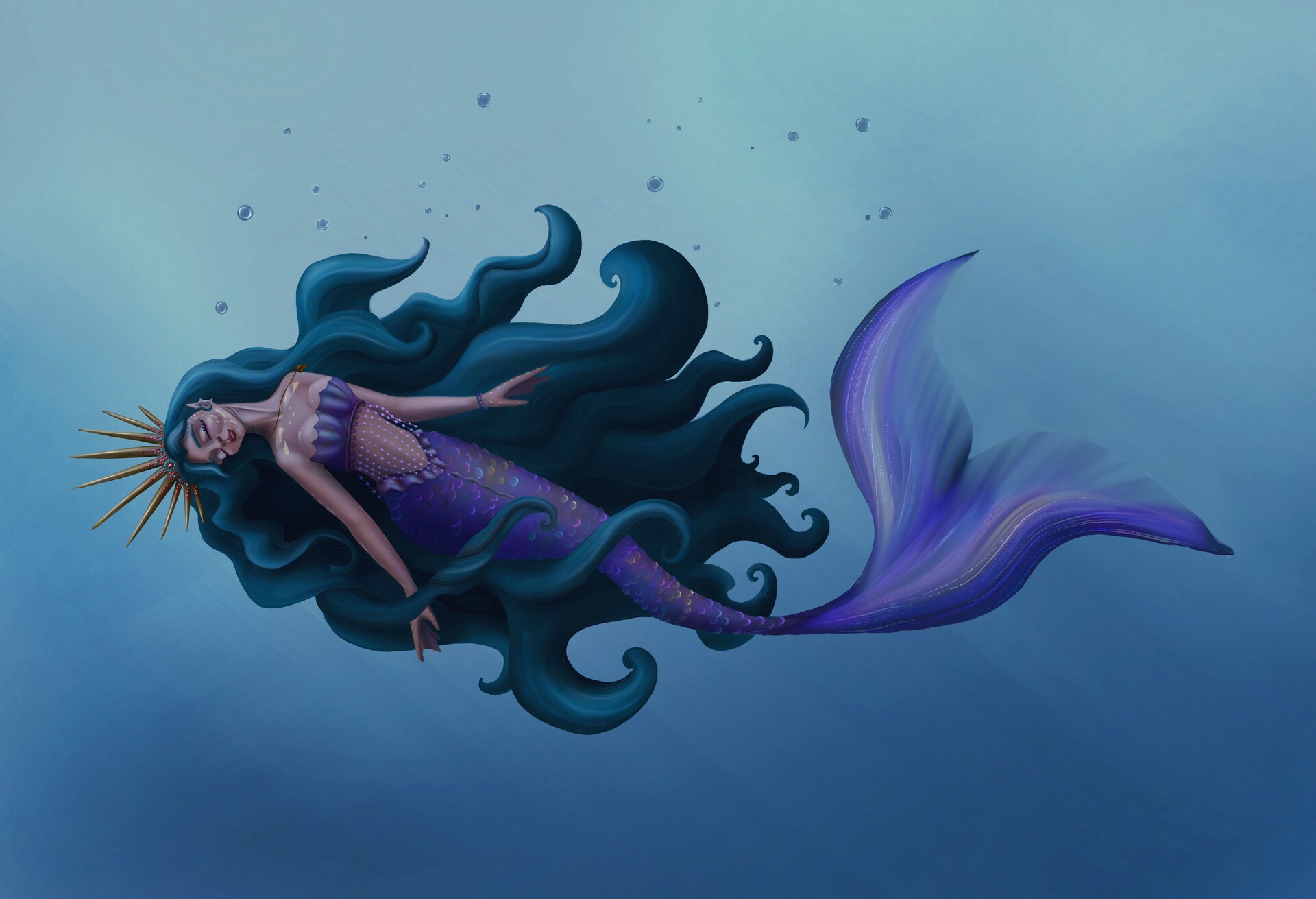 ArtStation - Морская царица